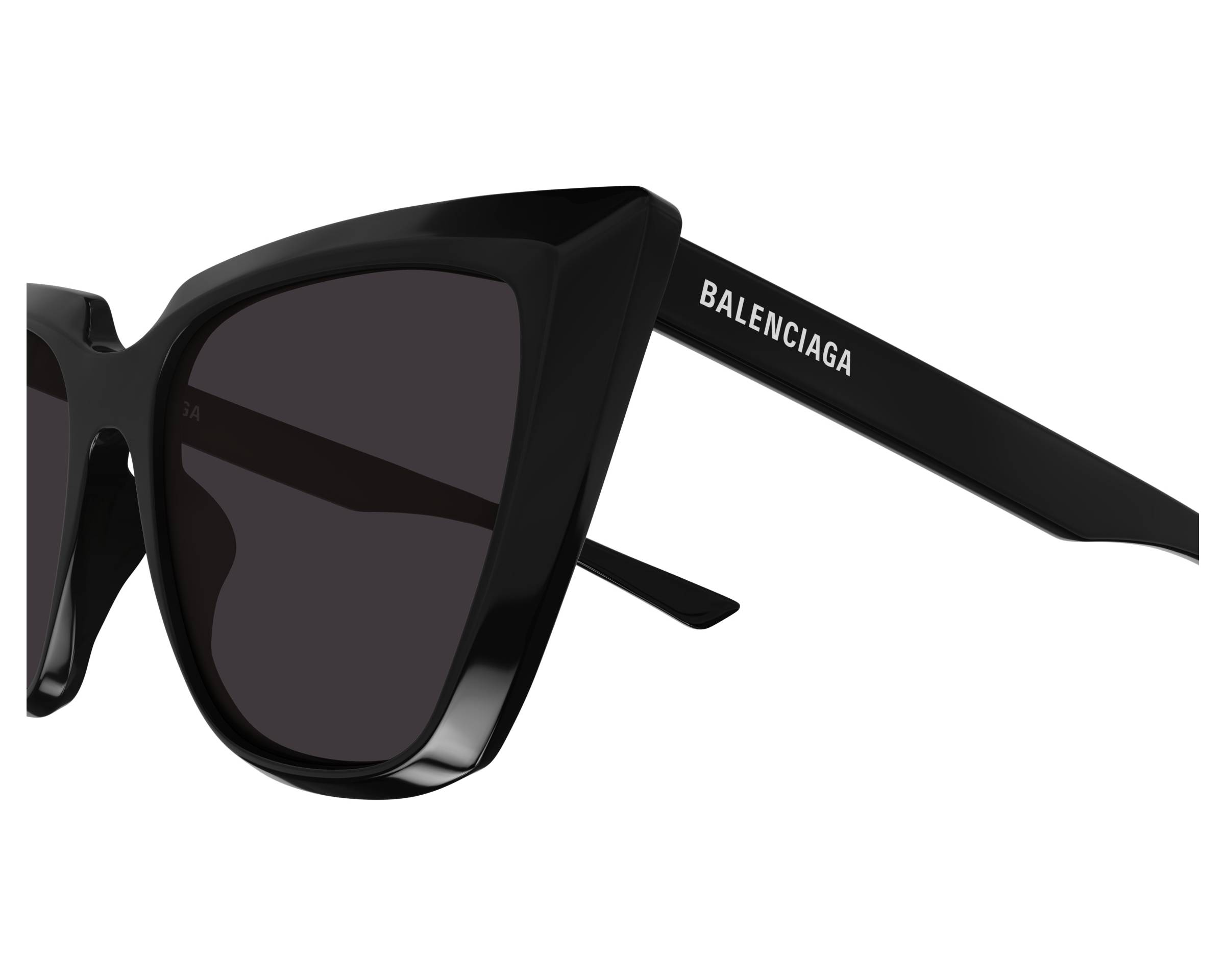 Balenciaga BB0046S 001 55-18 Noir  Seitenansicht