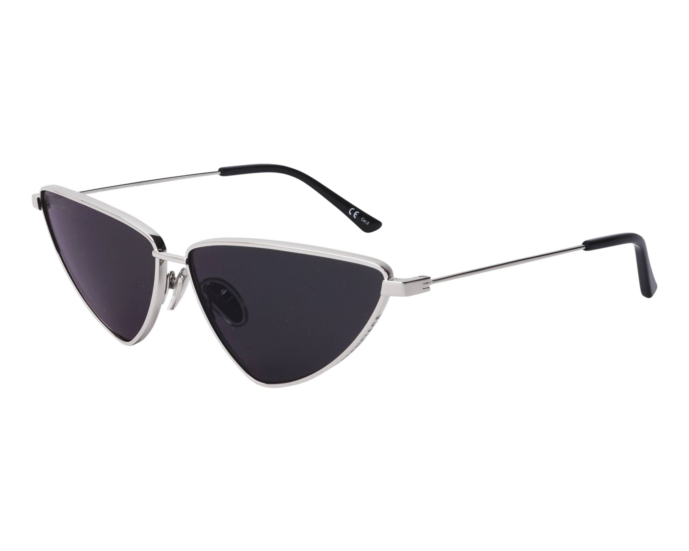 Balenciaga BB0193S 003 62-12 Silver  Profilansicht