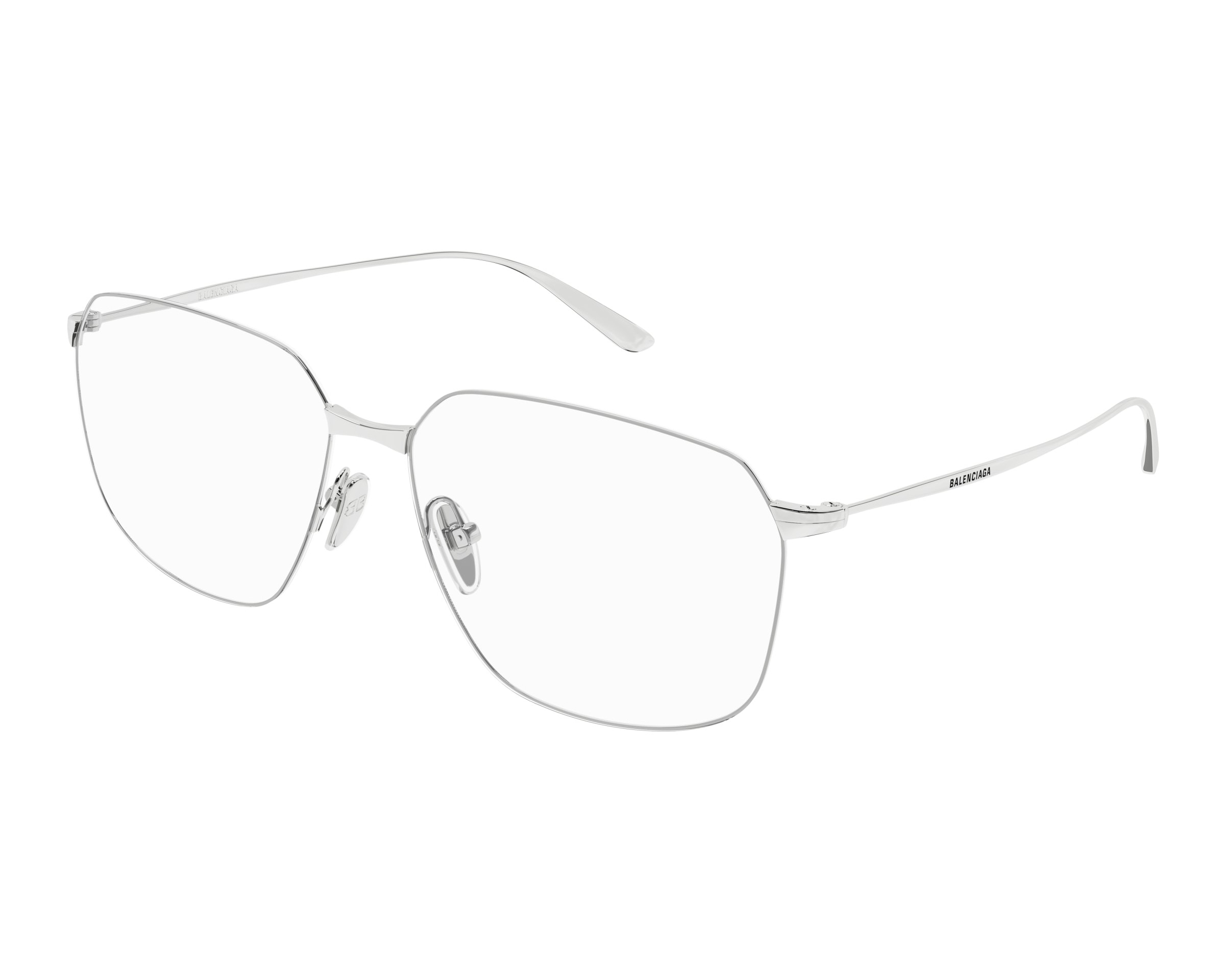 Balenciaga BB0414O 002 61-15 silber  Profilansicht