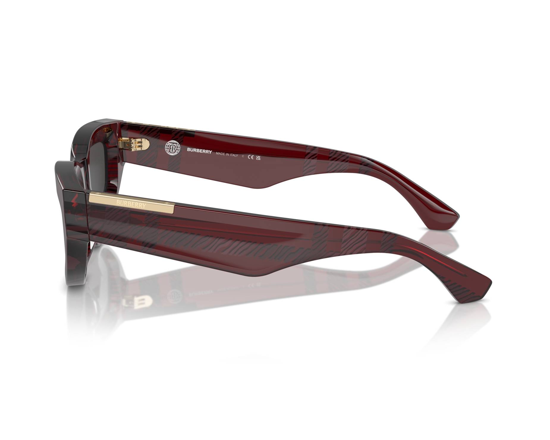 Burberry BE4425U 411587 55-19 rot  andere Ansicht