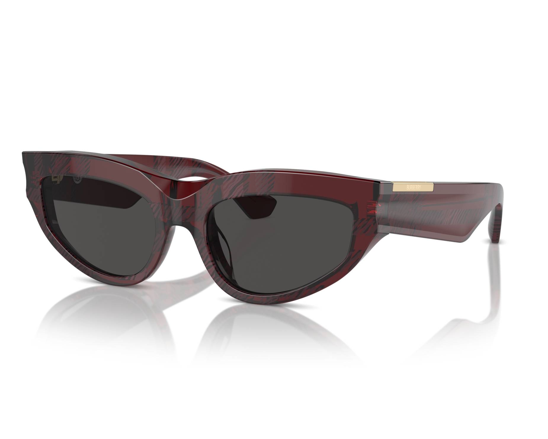 Burberry BE4425U 411587 55-19 rot  andere Ansicht