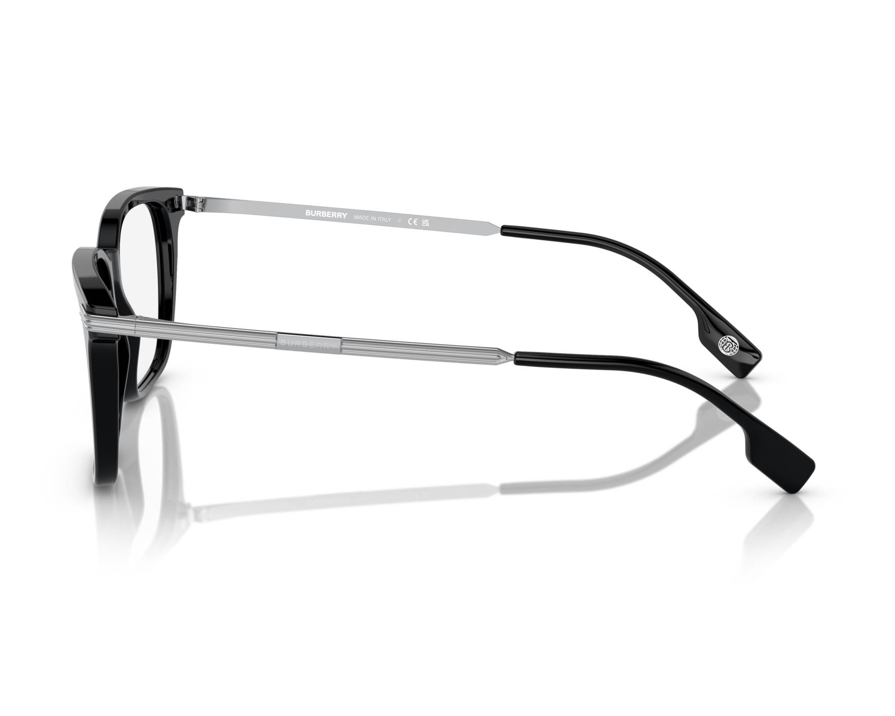 Burberry BE2378 3001 - schwarz  360-Grad-Ansicht 6