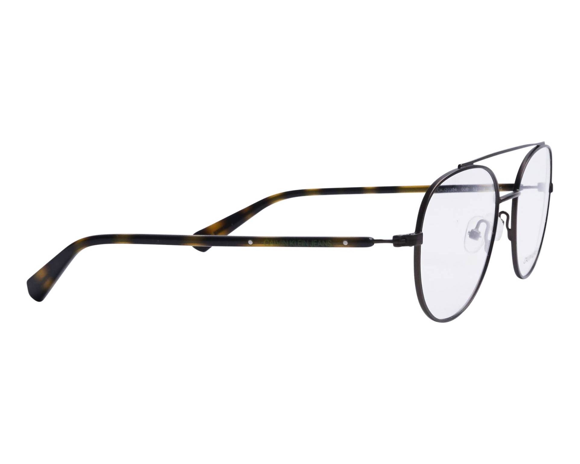 Calvin Klein CKJ20304 008 52-19 bronze havana Seitenansicht