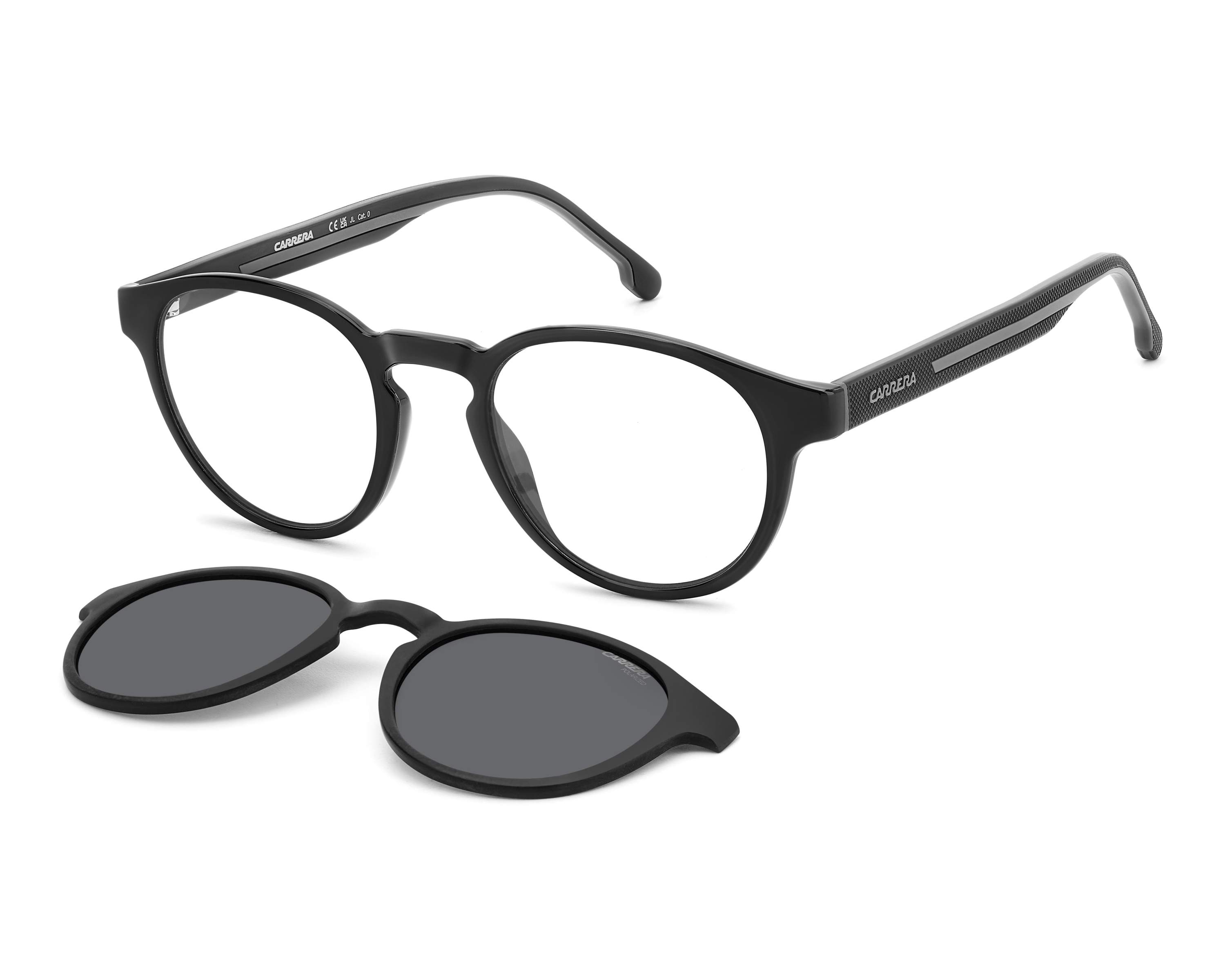 Carrera CA-8066-CS 08AM9 50-21 schwarz grau 360-Grad-Ansicht 1