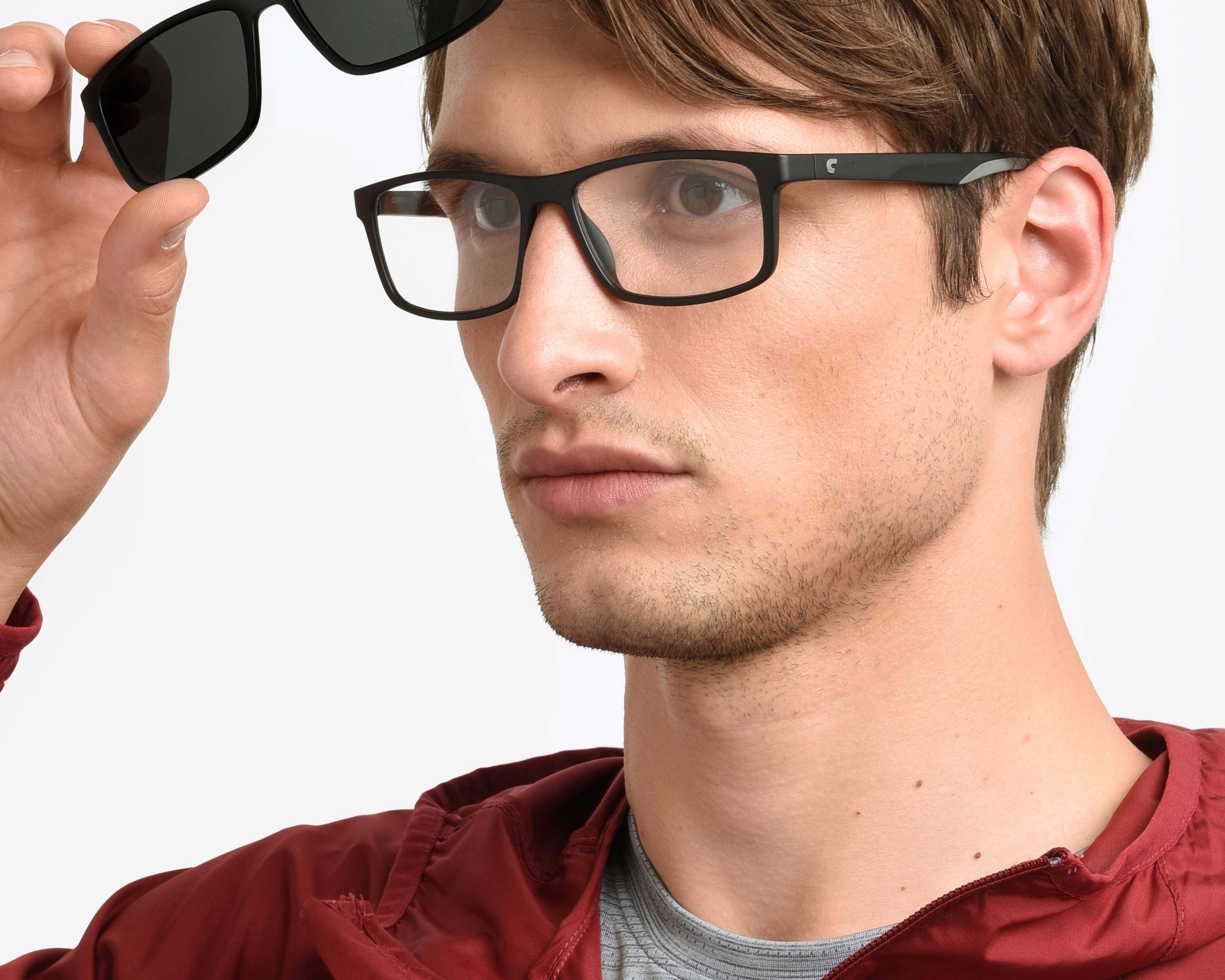 Carrera CA-8066-CS 08AM9 50-21 schwarz grau 360-Grad-Ansicht 8