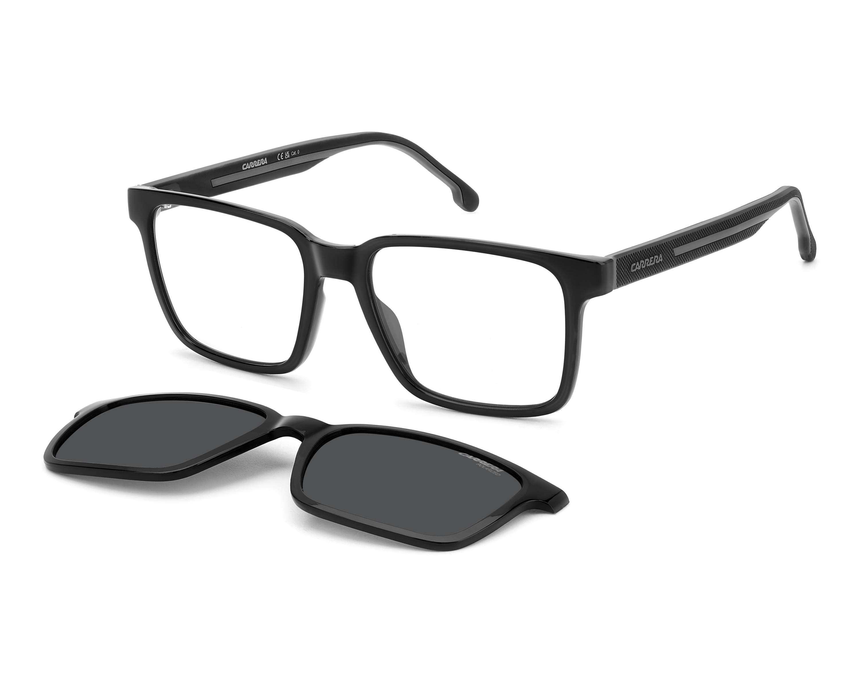 Carrera CA-8069-CS 08A/M9 53-17 schwarz grau 360-Grad-Ansicht 1