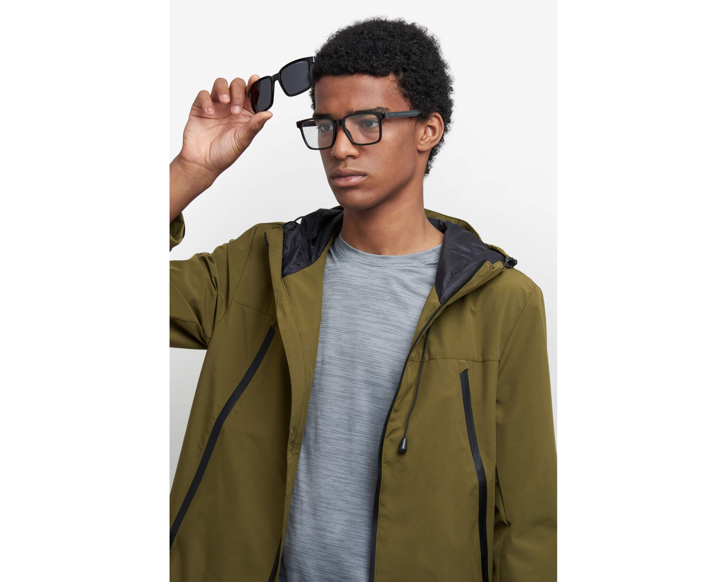Carrera CA-8069-CS 08A/M9 53-17 schwarz grau 360-Grad-Ansicht 11
