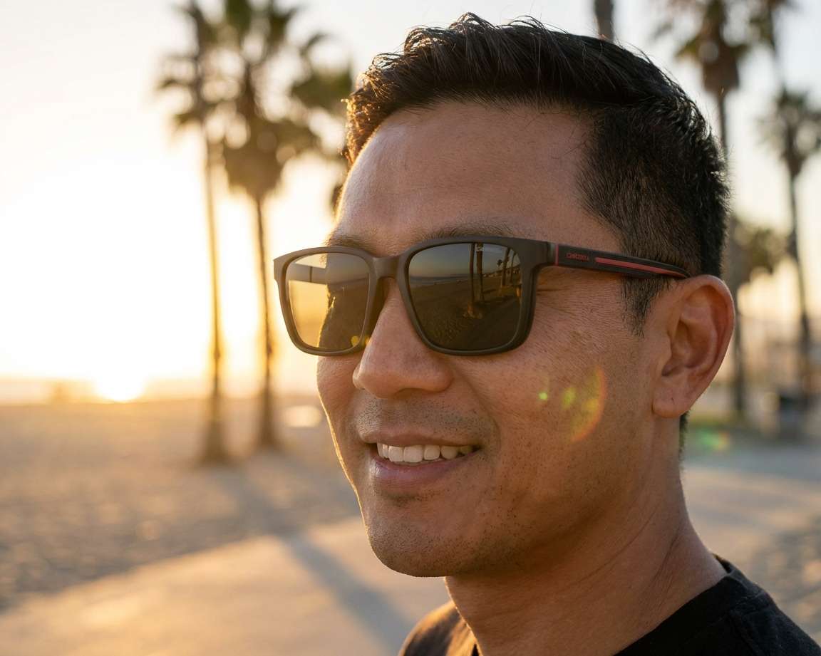 Carrera CA-8069-CS BLX/UC 53-17 schwarz rot 360-Grad-Ansicht 8