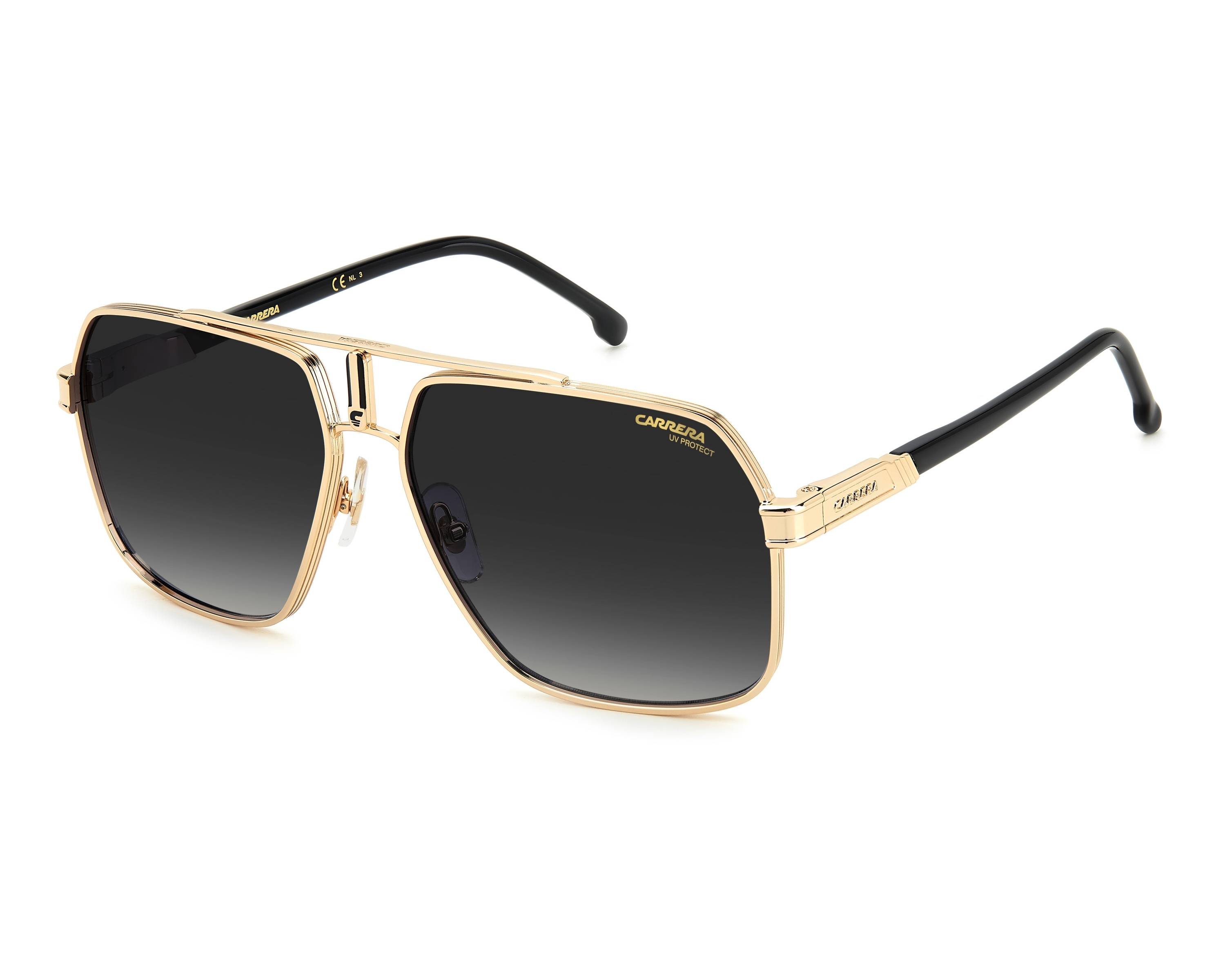 Carrera CARRERA-1055-S 2M2/9O 62-15 Black Gold 360-Grad-Ansicht 1
