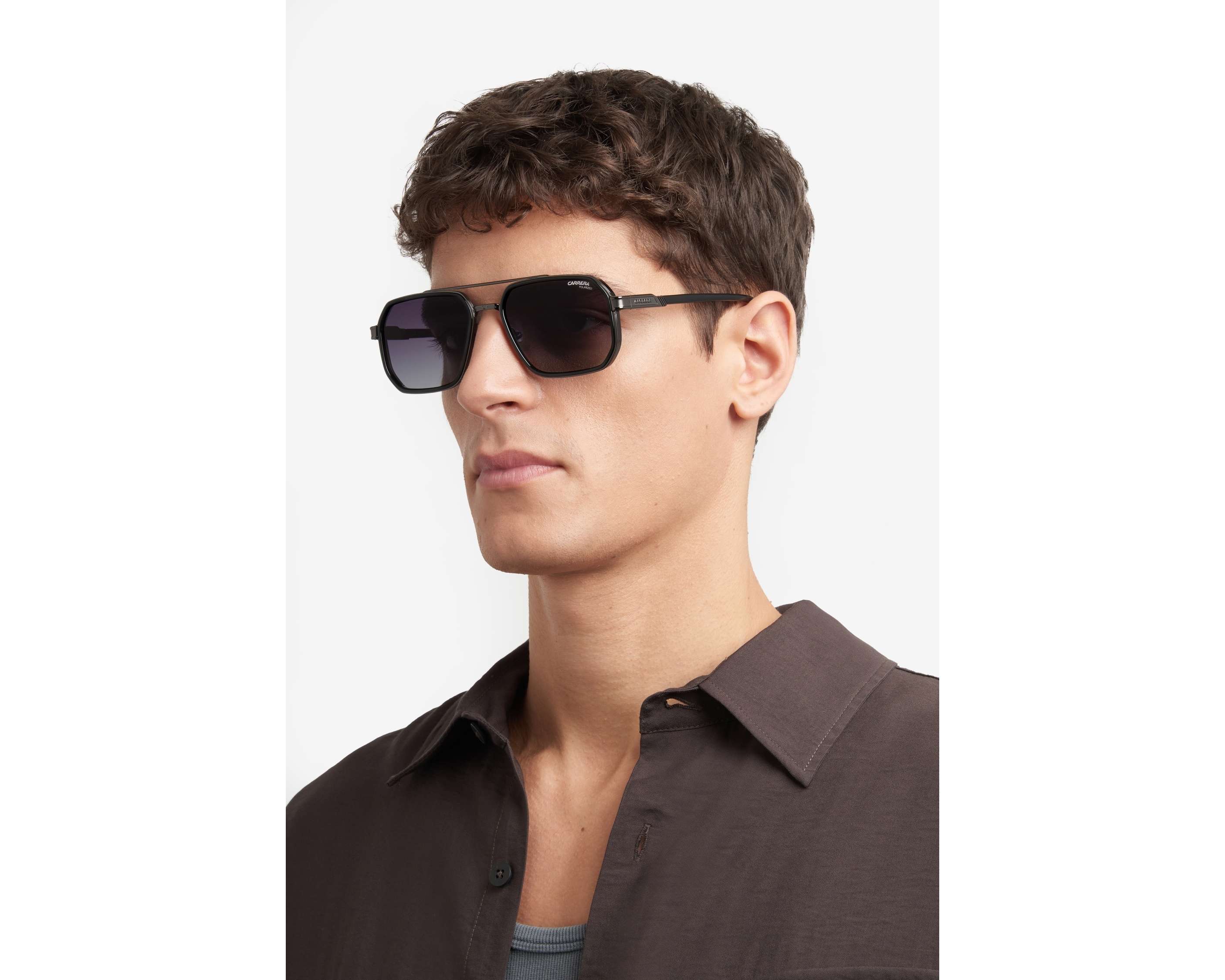 Carrera CARRERA-1069-S ANS/WJ 58-19 Noir Ruthénium 360-Grad-Ansicht 7