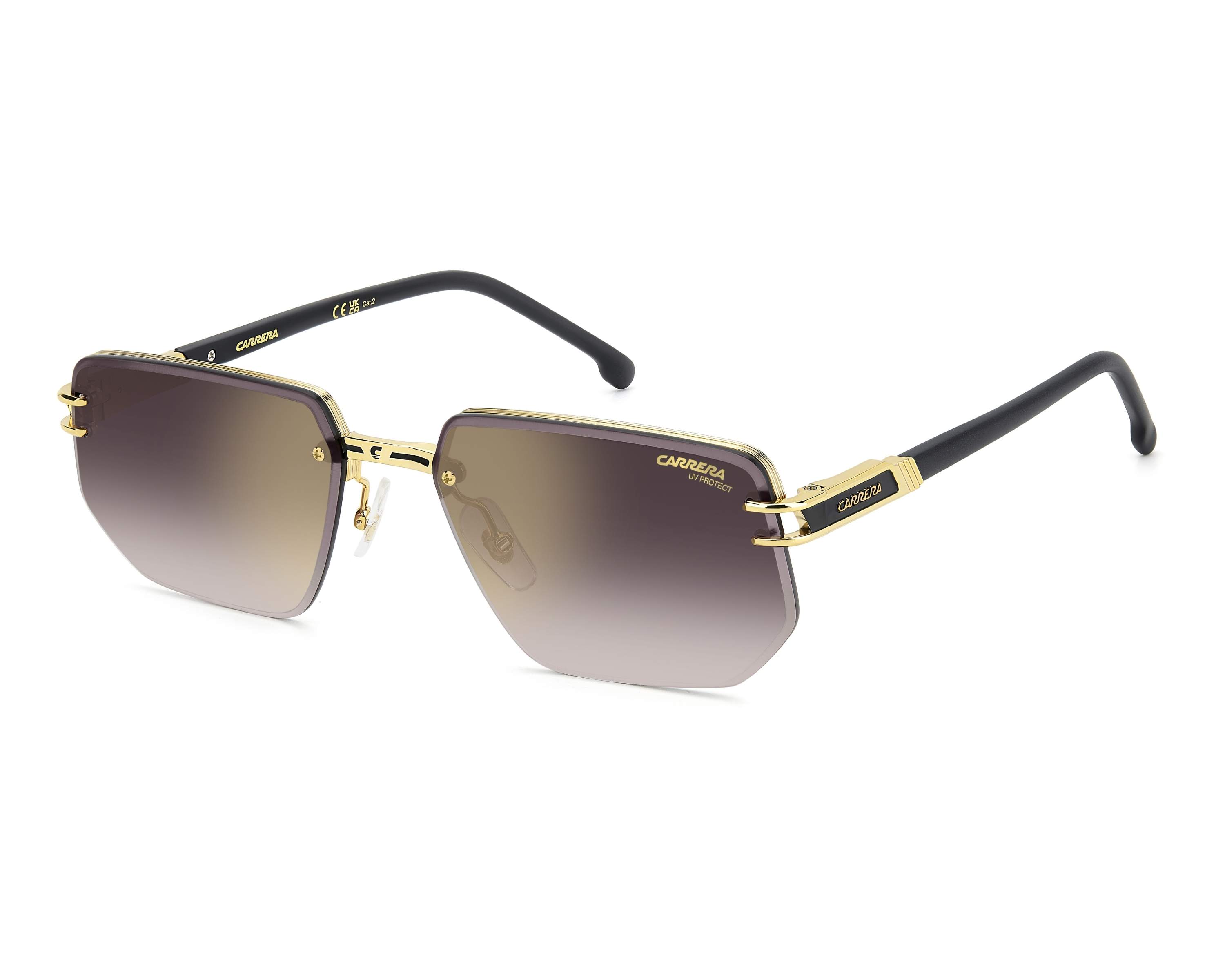 Carrera CARRERA-1070-S I46/YK 60-17 Black Gold 360-Grad-Ansicht 5