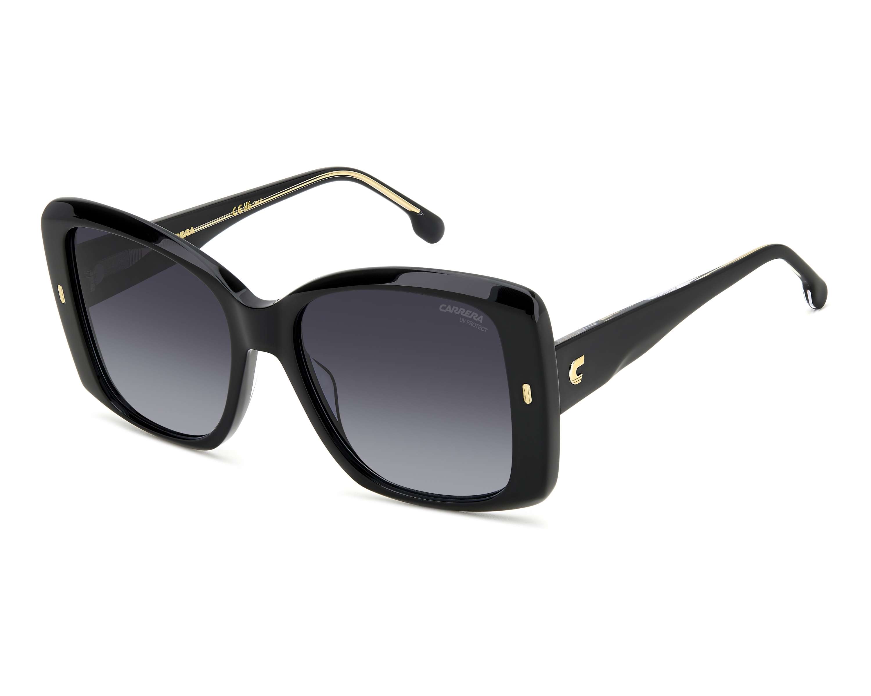 Carrera CARRERA-3030-S 807/9O 56-18 Noir  360-Grad-Ansicht 1