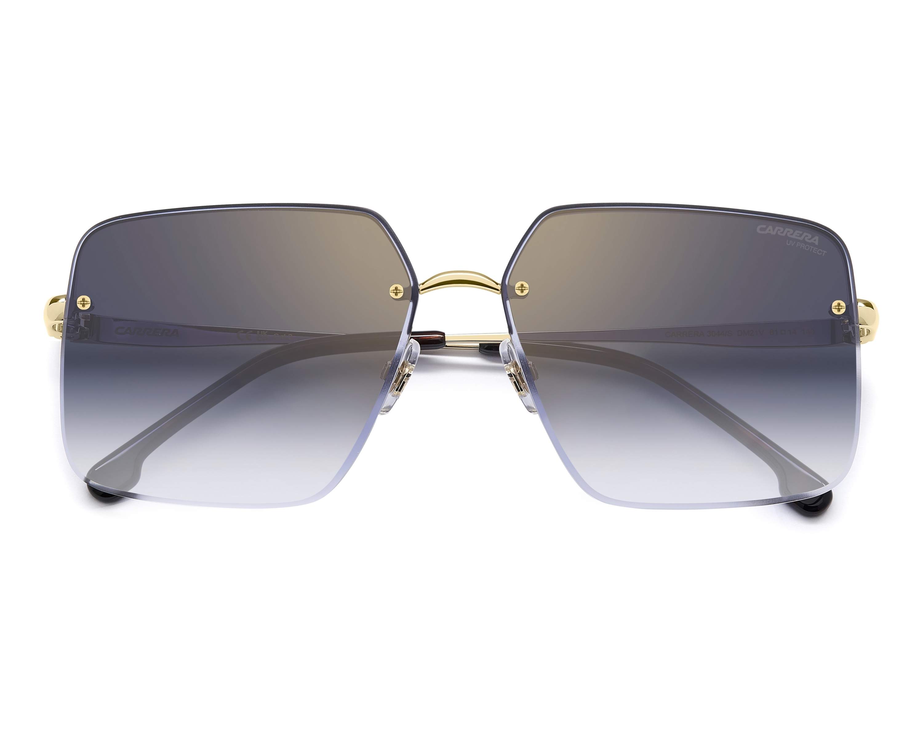 Carrera CARRERA-3044-S DM2/1V 61-14 gold braun 360-Grad-Ansicht 2