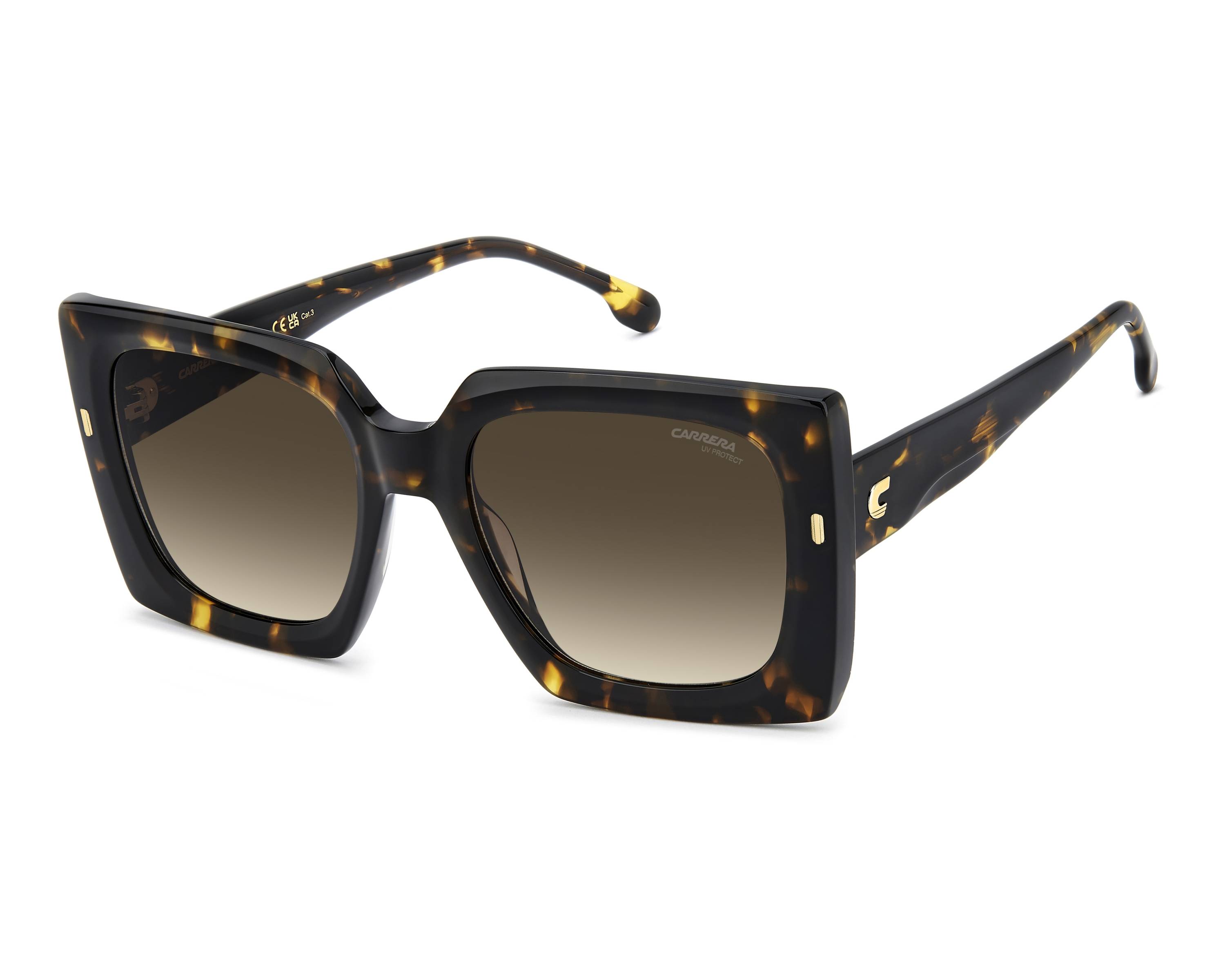 Carrera CARRERA-3072-S 086/HA 55-20 havana  360-Grad-Ansicht 1