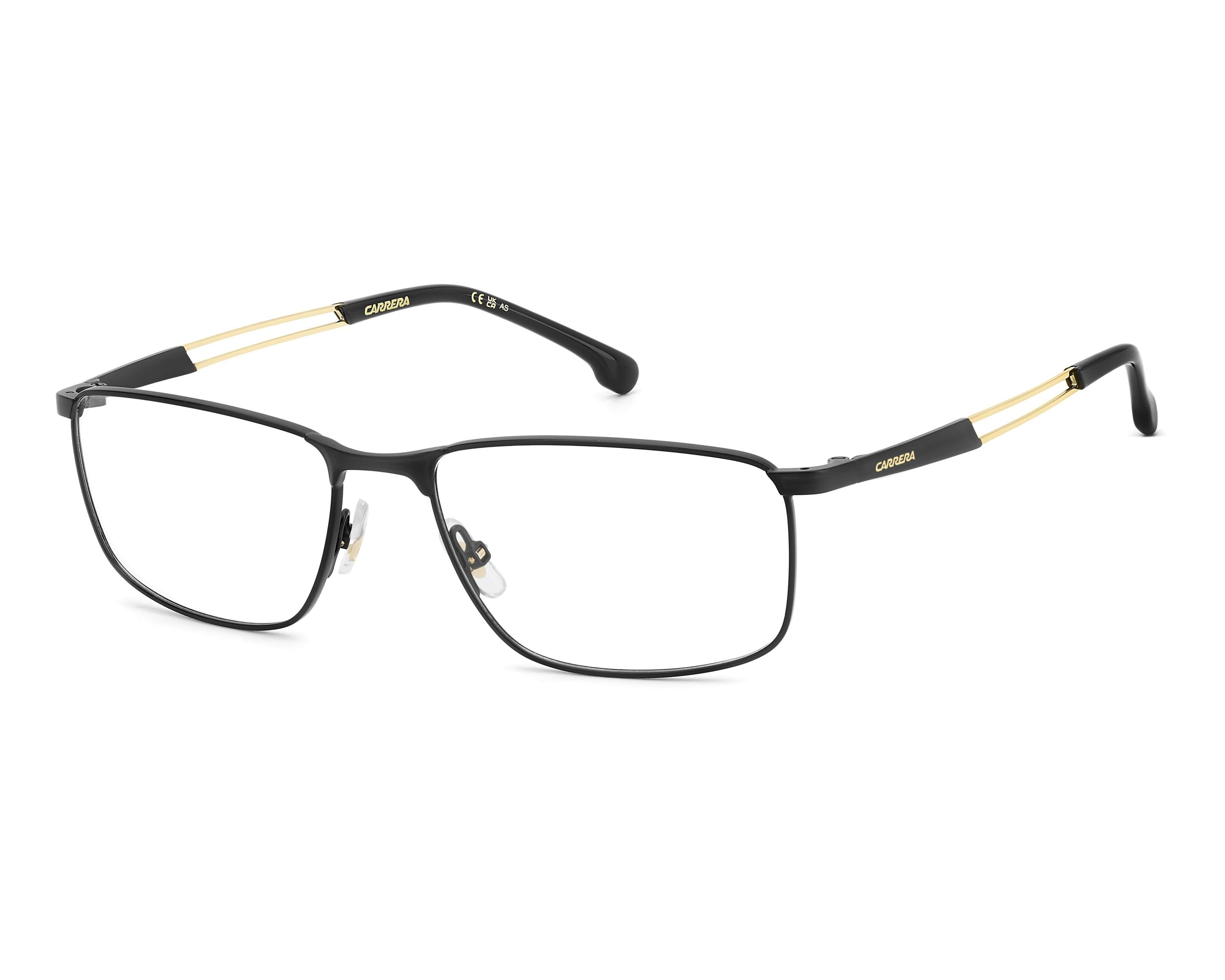 Carrera CARRERA-8900 I46 55-17 schwarz gold 360-Grad-Ansicht 1