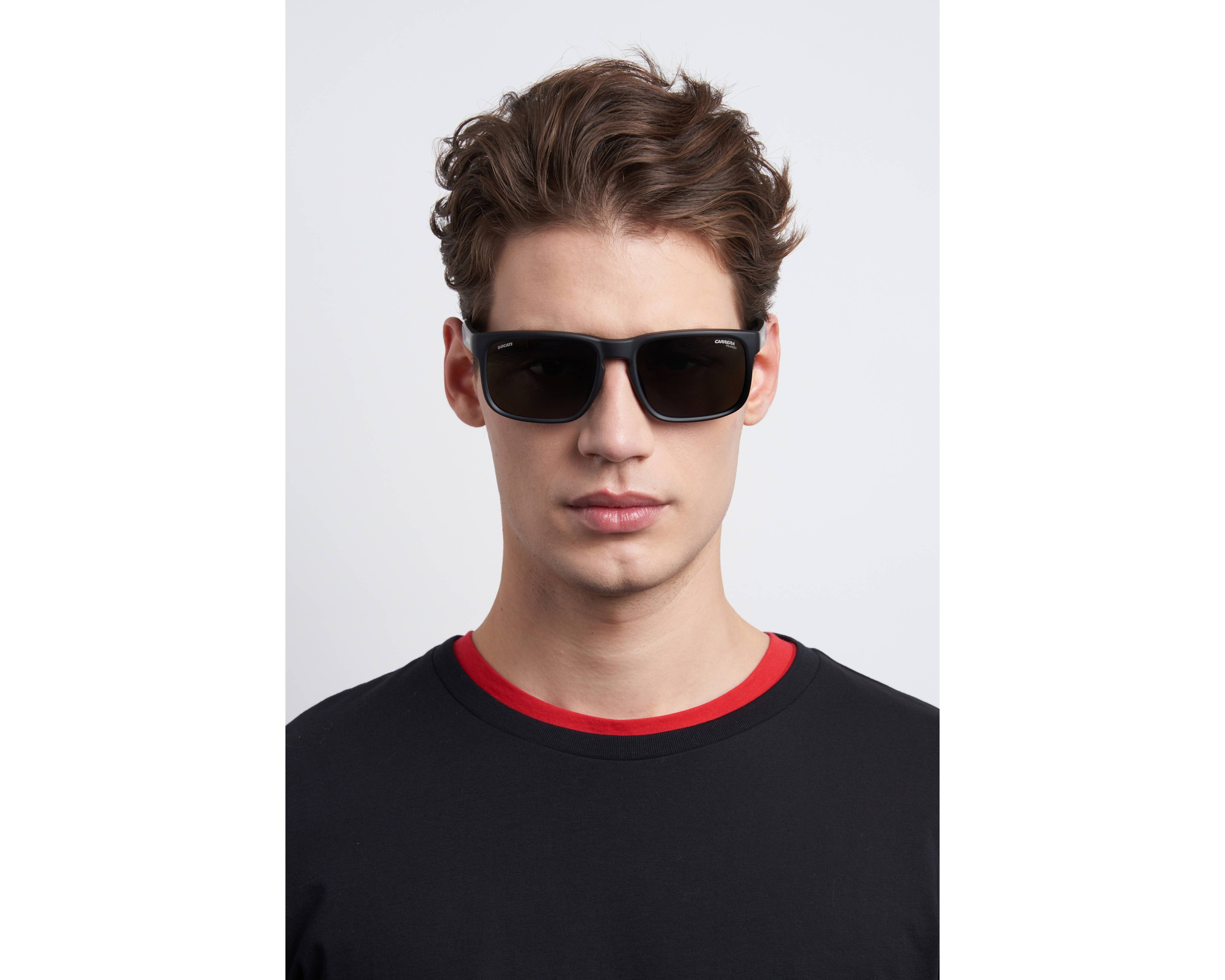 Carrera CARDUC-001-S 003/UC  57-18 Black  360-Grad-Ansicht 7