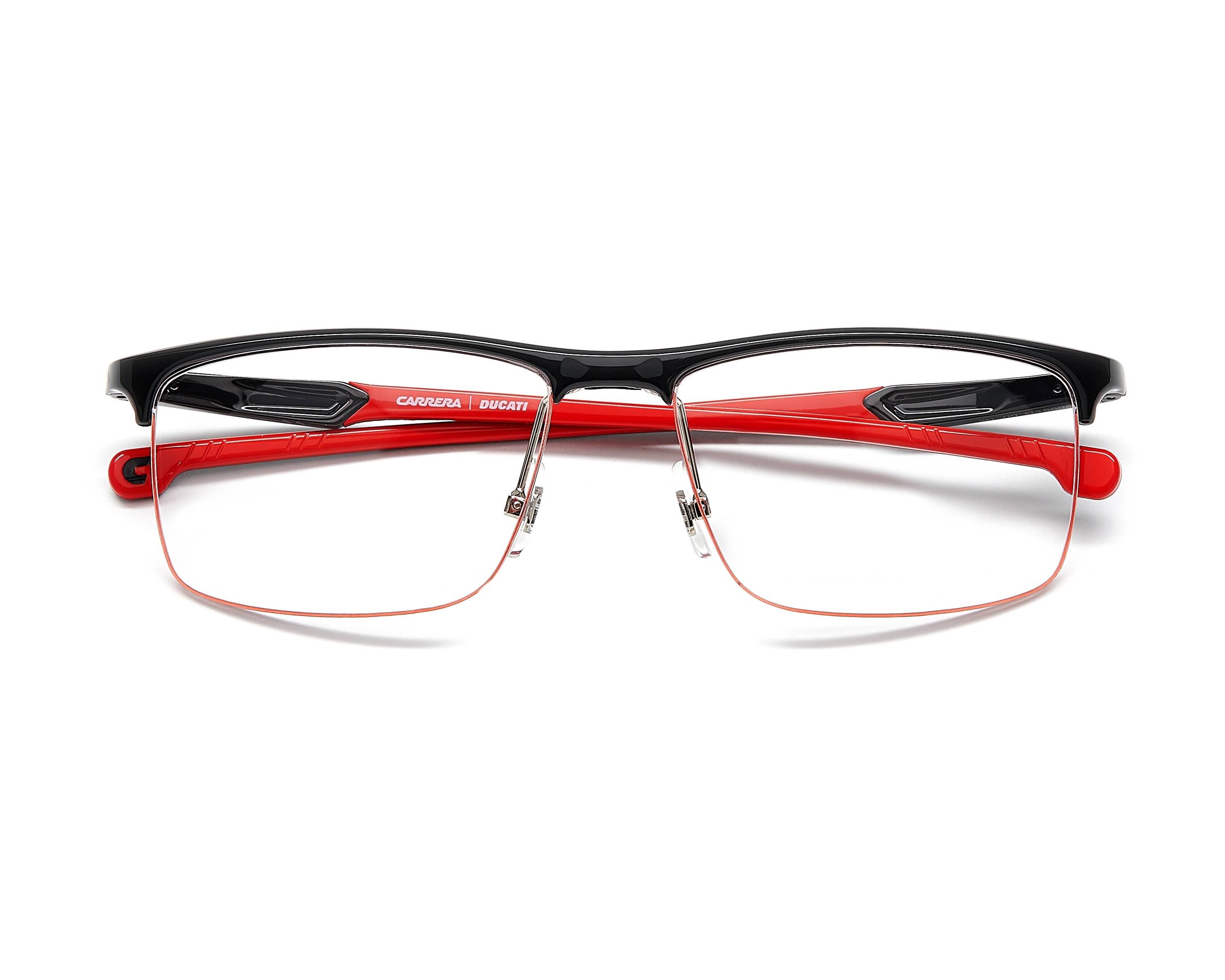 Carrera CARDUC-013 OIT 56-16 Black Red 360-Grad-Ansicht 4