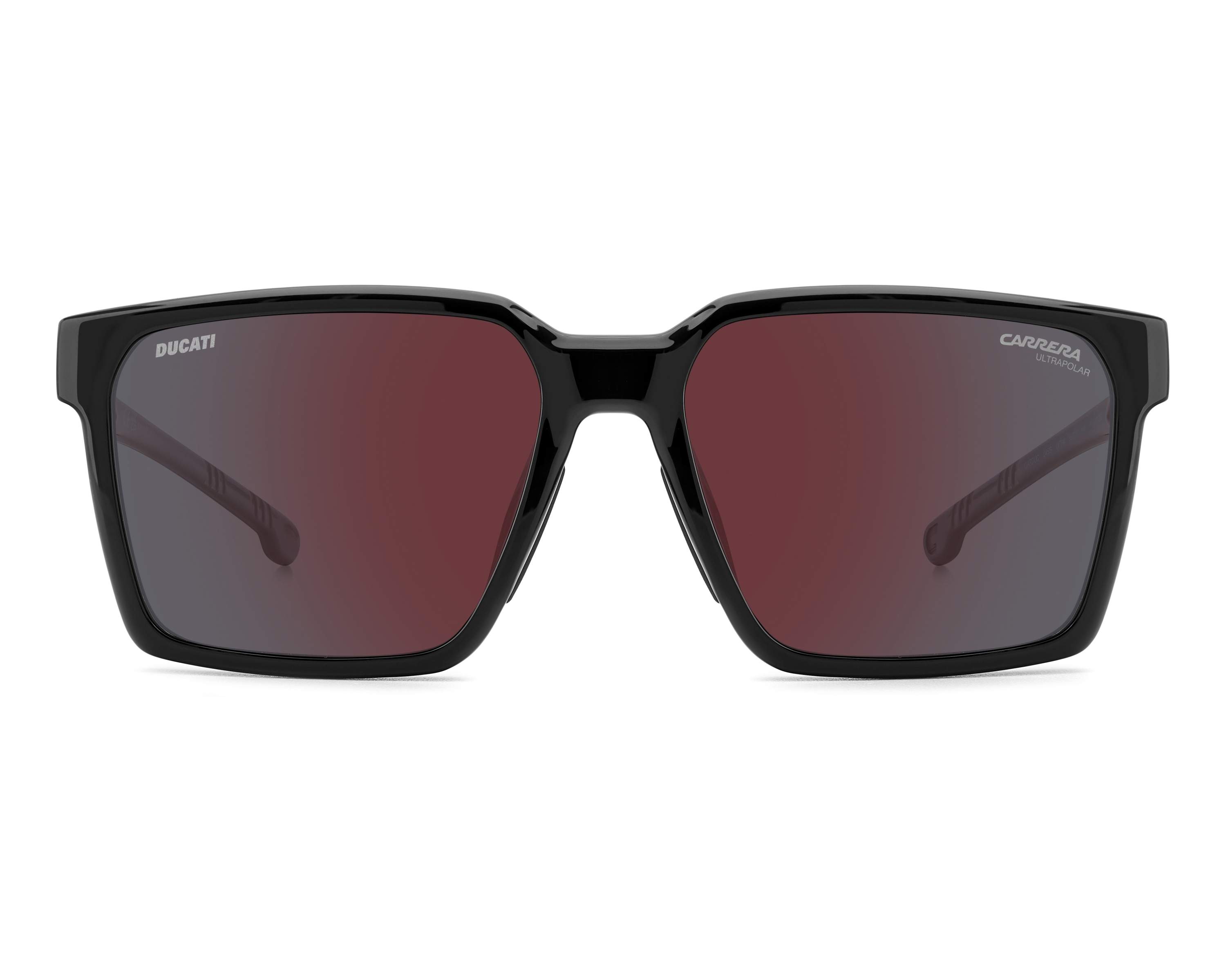 Carrera CARDUC-045-S OIT/H4 56-17 schwarz rot 360-Grad-Ansicht 3