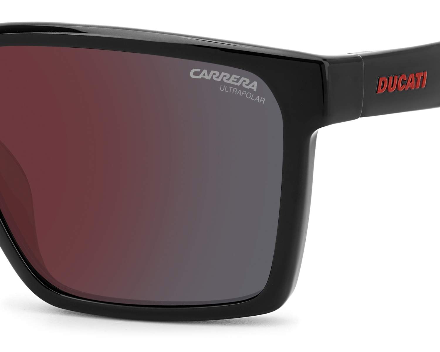 Carrera CARDUC-045-S OIT/H4 56-17 schwarz rot 360-Grad-Ansicht 6