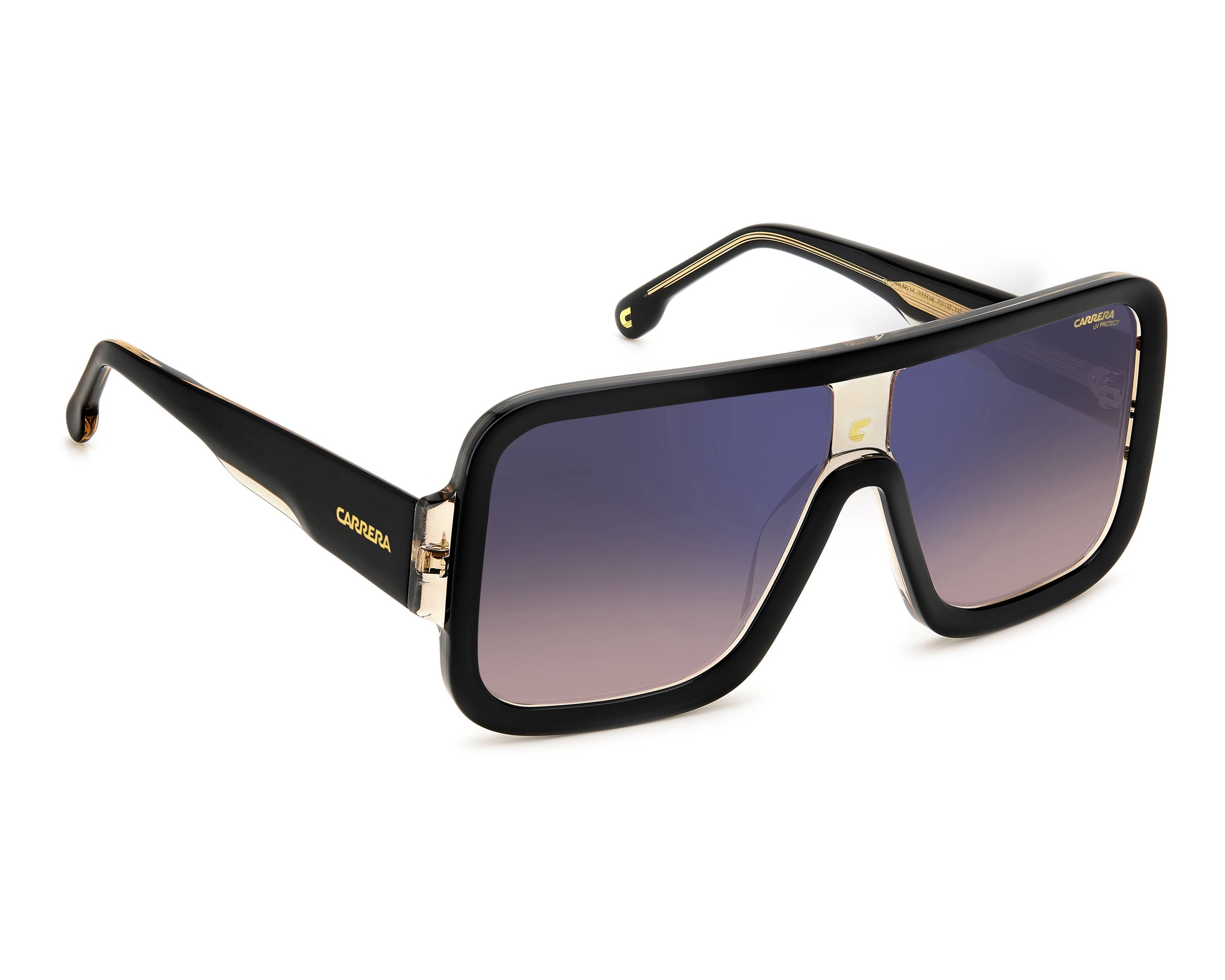 Carrera FLAGLAB-14 0WM/A8 62-11 schwarz beige 360-Grad-Ansicht 2