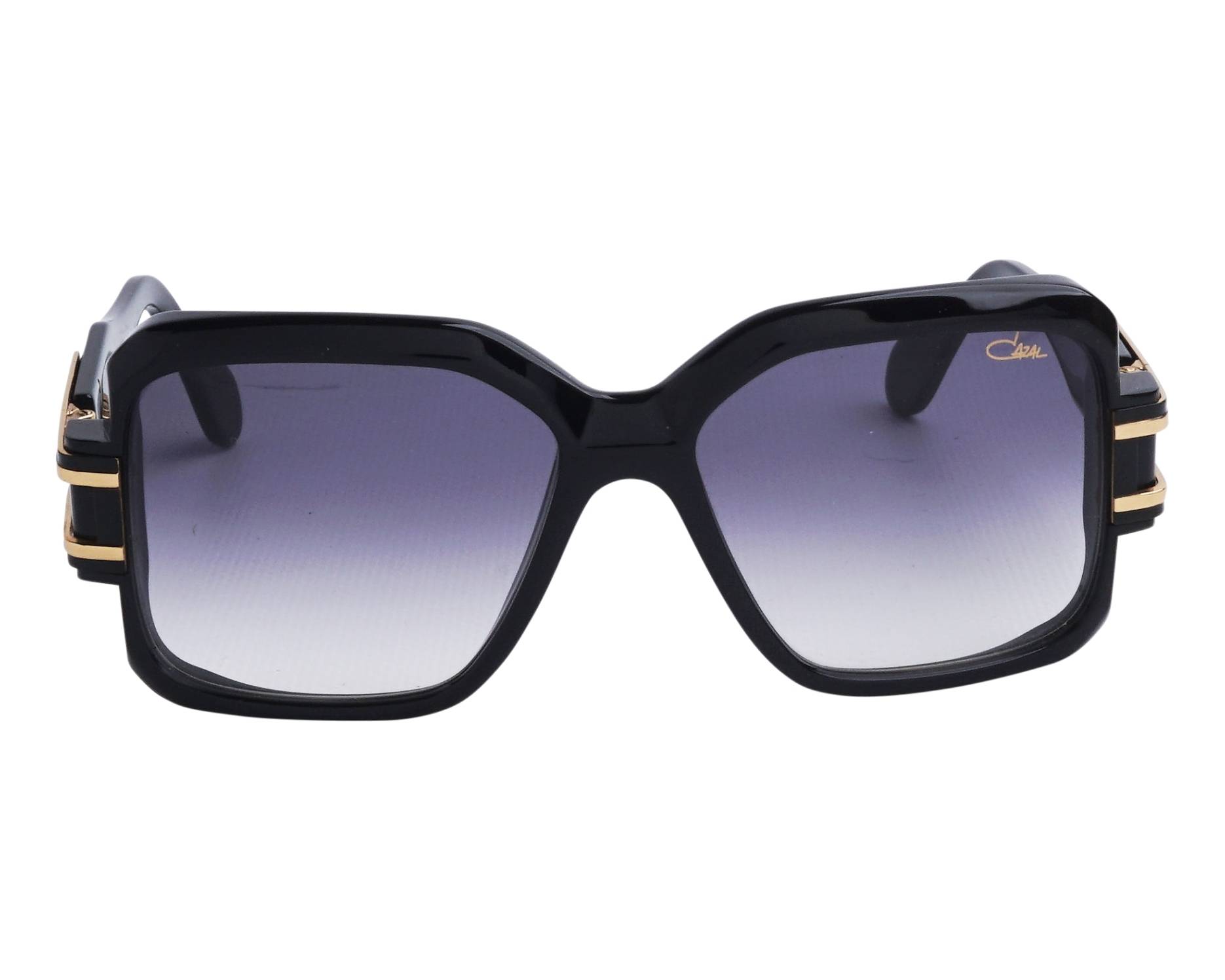 Cazal 0623-3 001 57-16 schwarz gold Vorderansicht