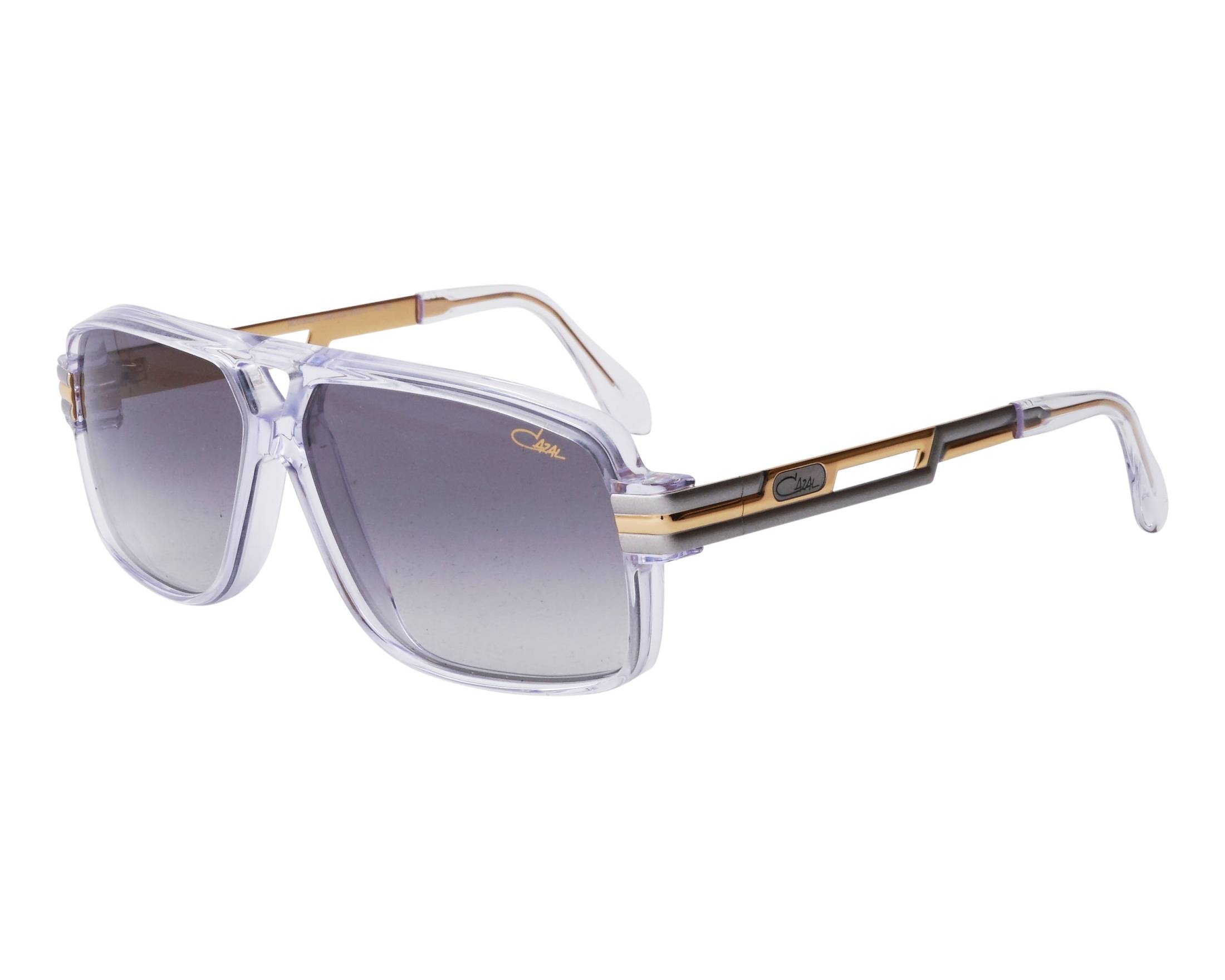 Cazal 6023-3 002 - transparent silber Profilansicht