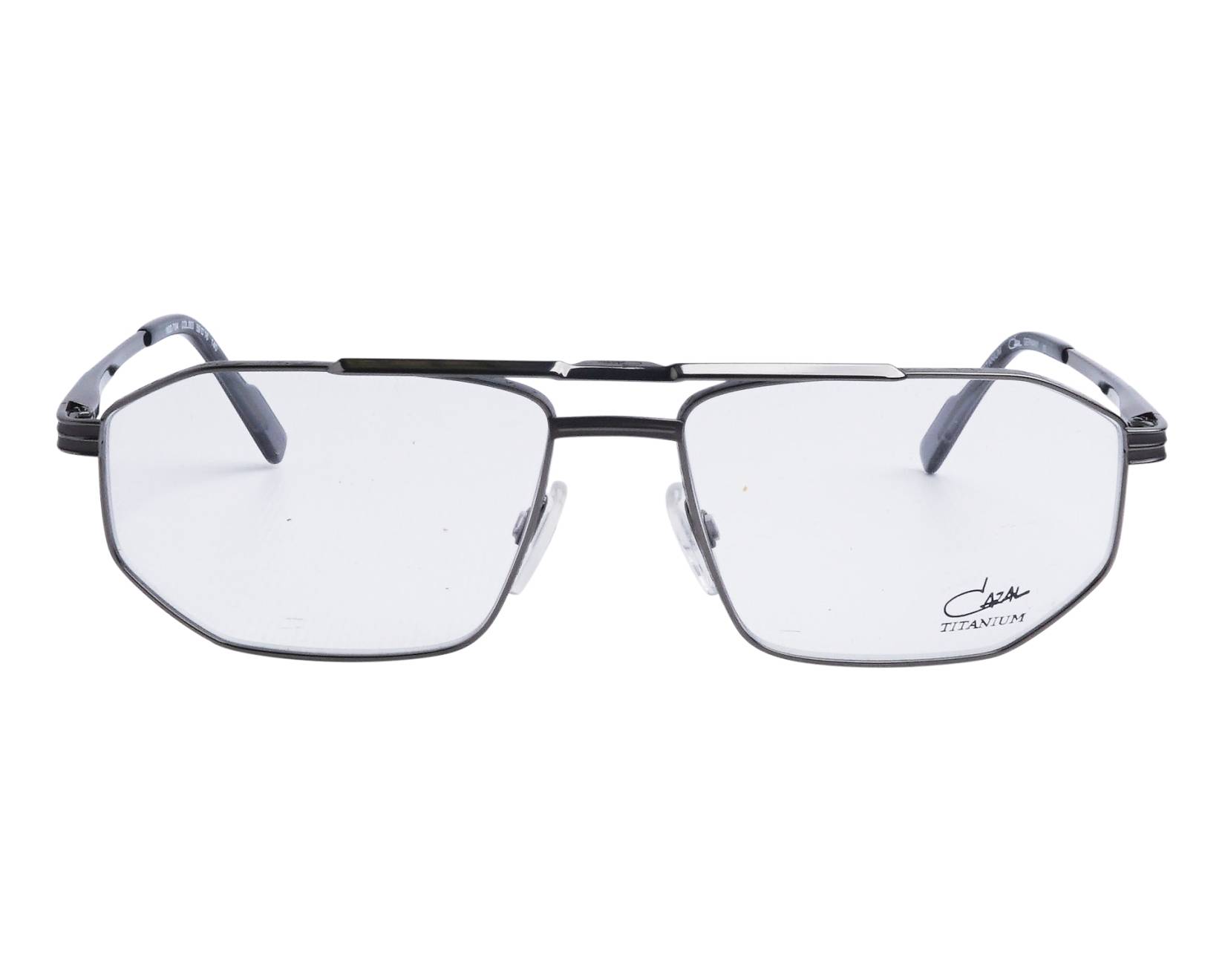 Cazal 7104 003 59-16 stahlfarben  Vorderansicht