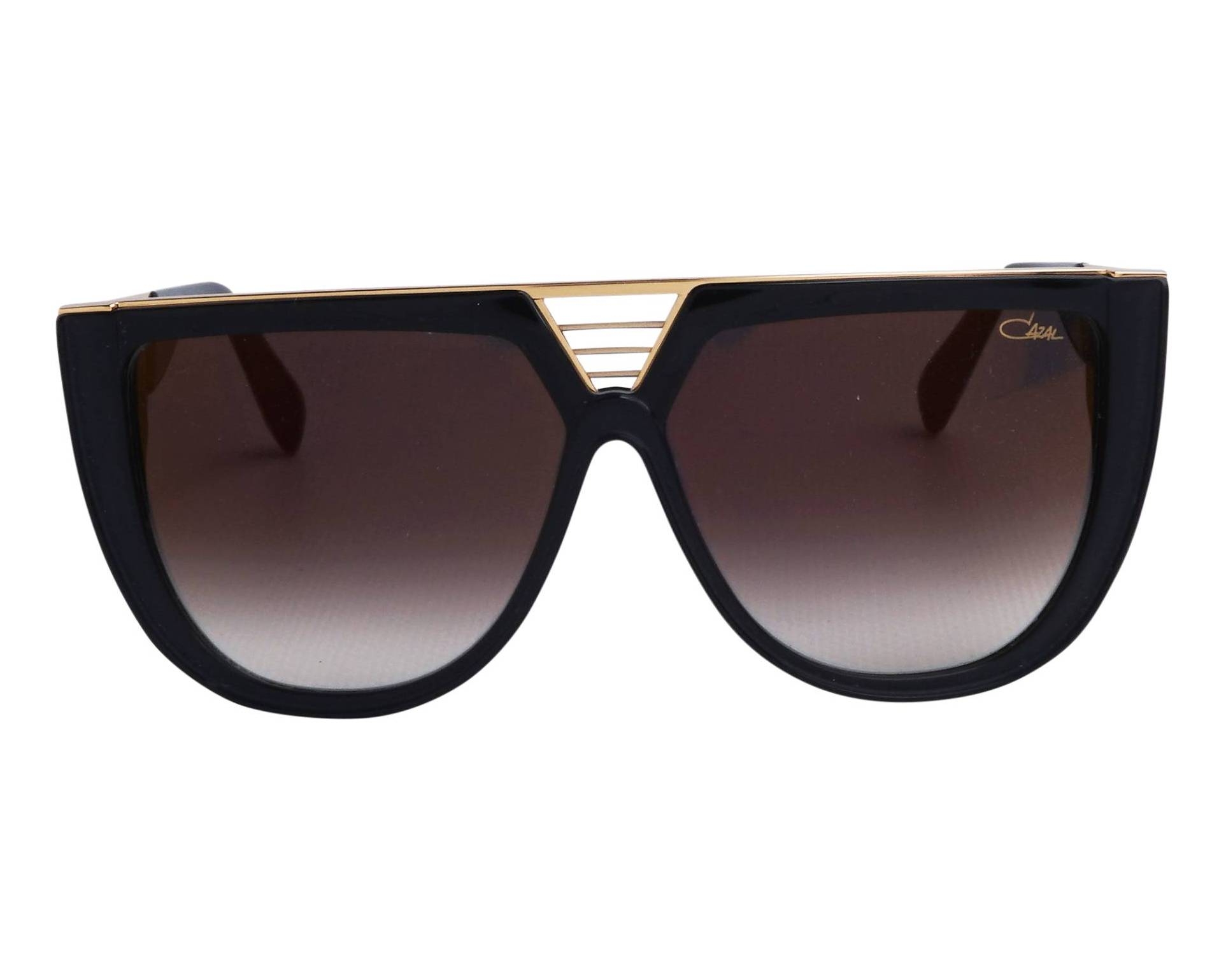 Cazal 8511 001 59-11 schwarz gold Vorderansicht