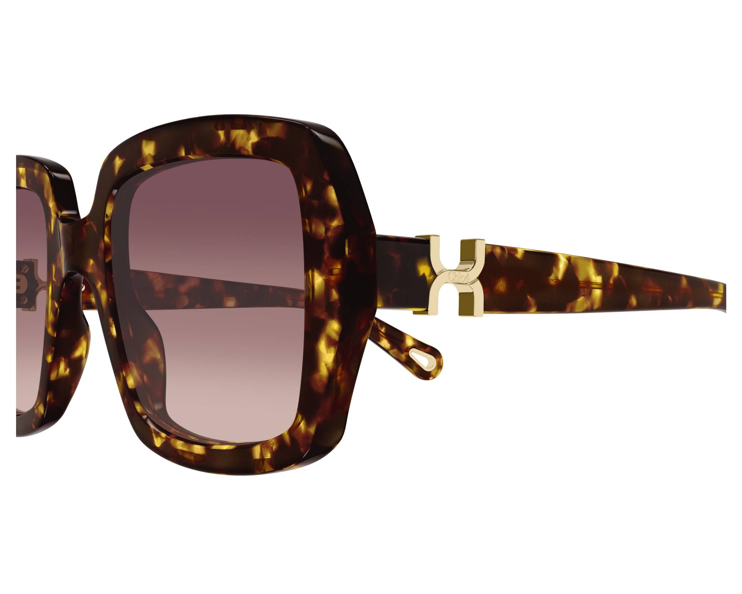 Chloe CH0301S 002 52-22 havana  Seitenansicht