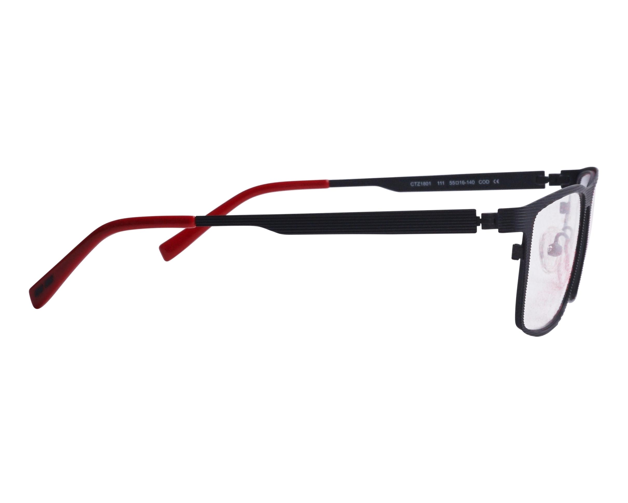 Citizen CTZ1801 111 55-16 schwarz rot Profilansicht