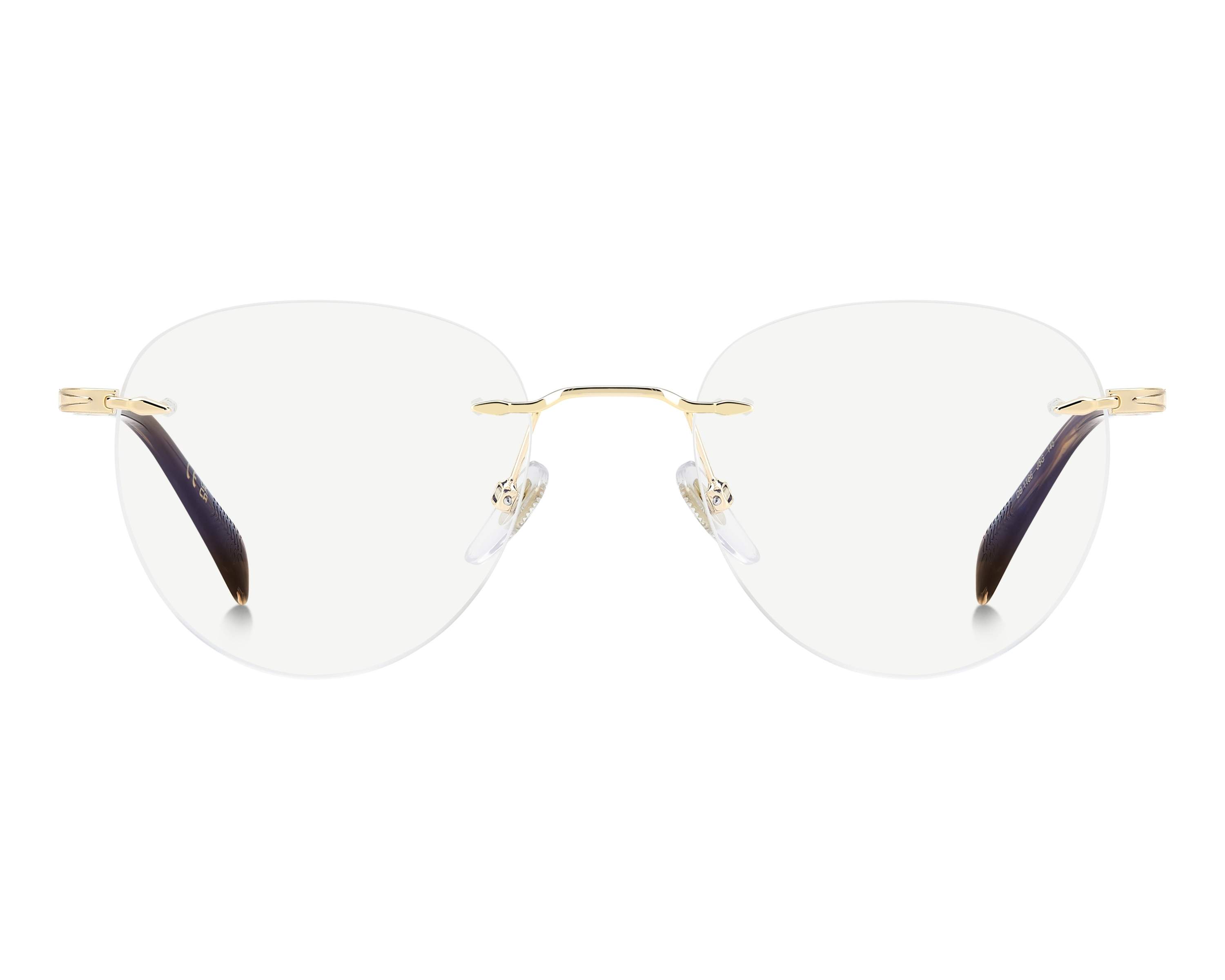 David Beckham DB-1166 J5G 50-19 gold  360-Grad-Ansicht 1