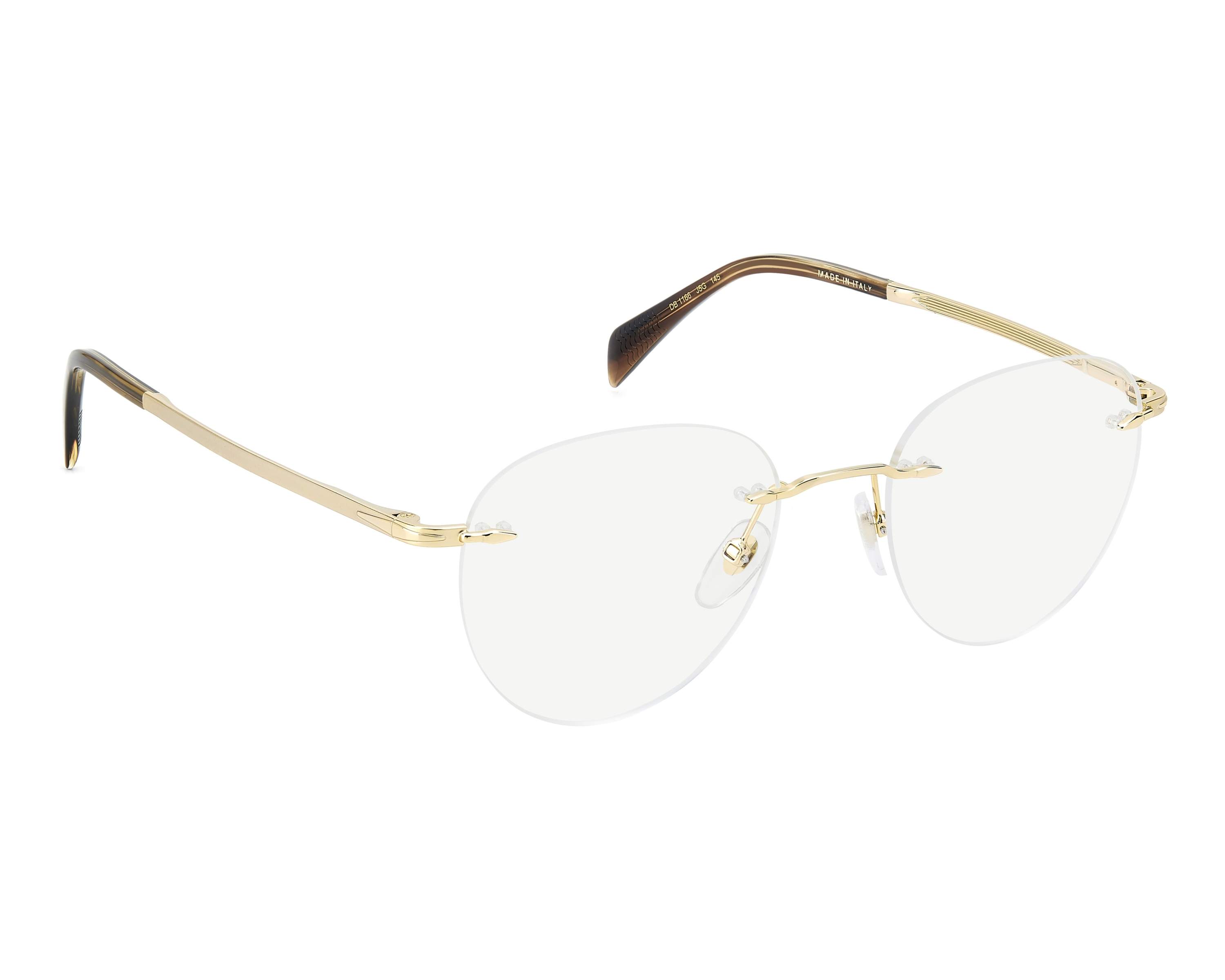 David Beckham DB-1166 J5G 50-19 gold  360-Grad-Ansicht 4