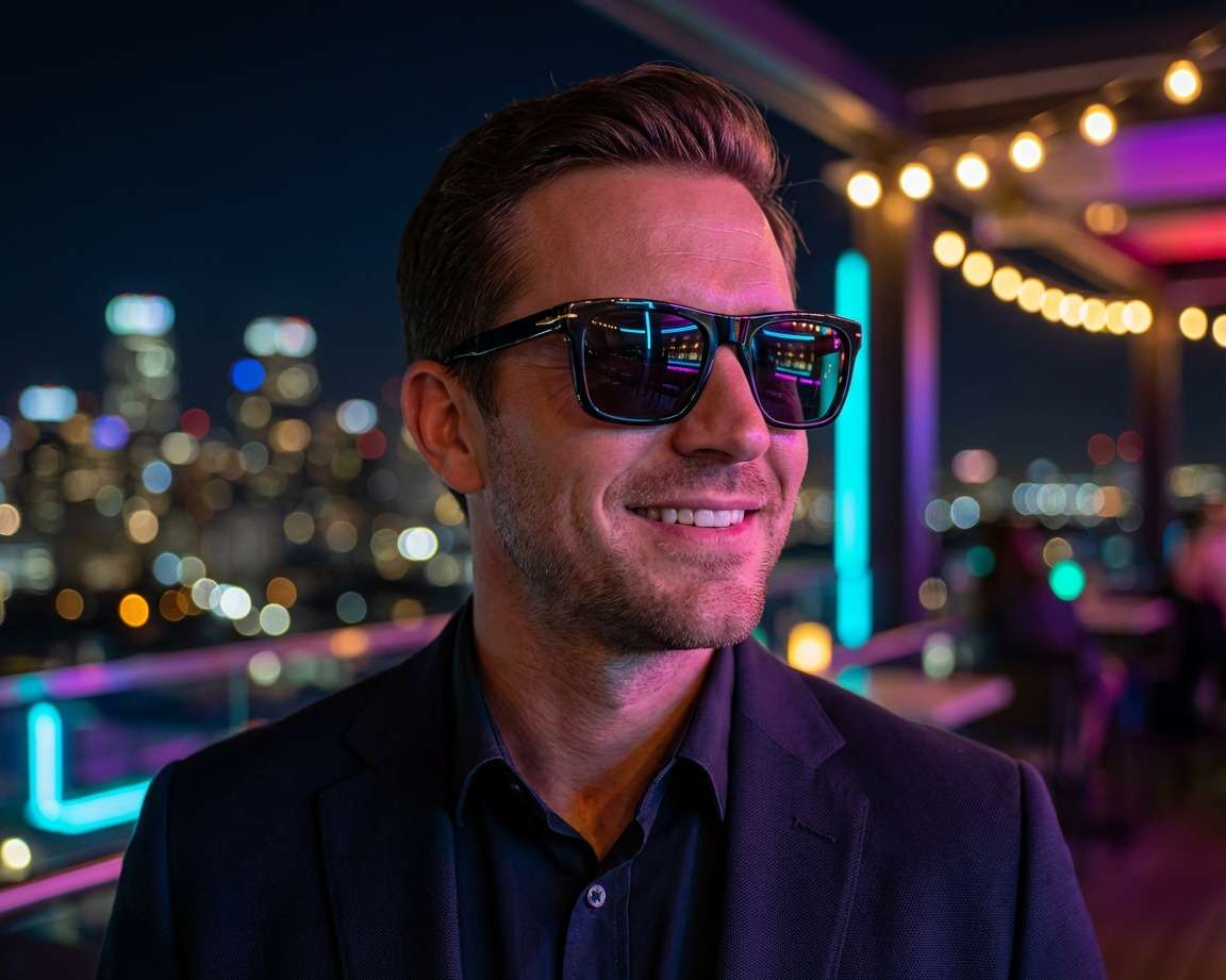 David Beckham DB-7000-CS 807/M9  53-19 Noir  360-Grad-Ansicht 7