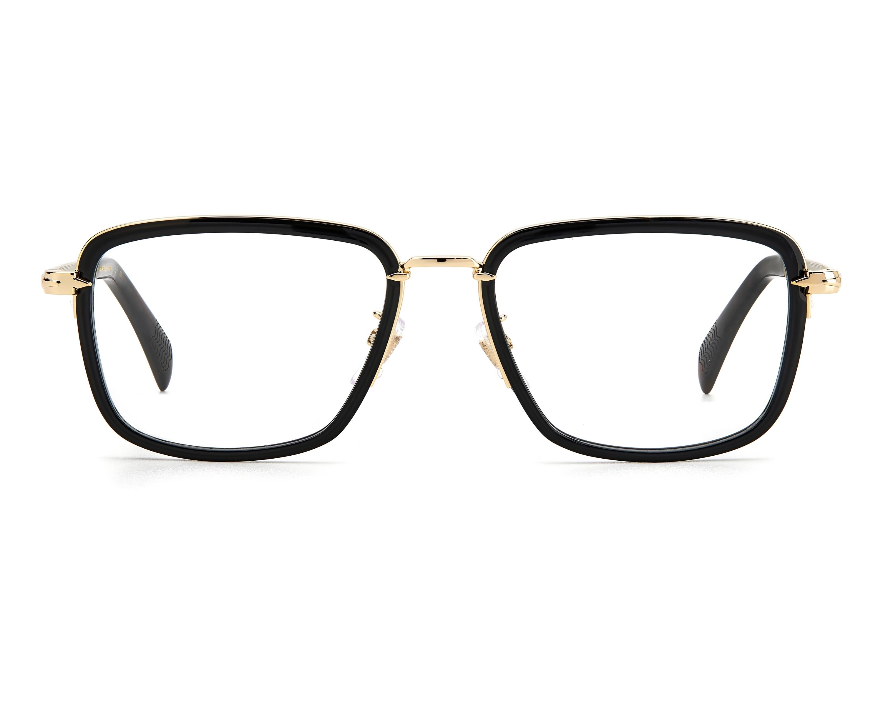 David Beckham DB-7072-F RHL - gold schwarz 360-Grad-Ansicht 3