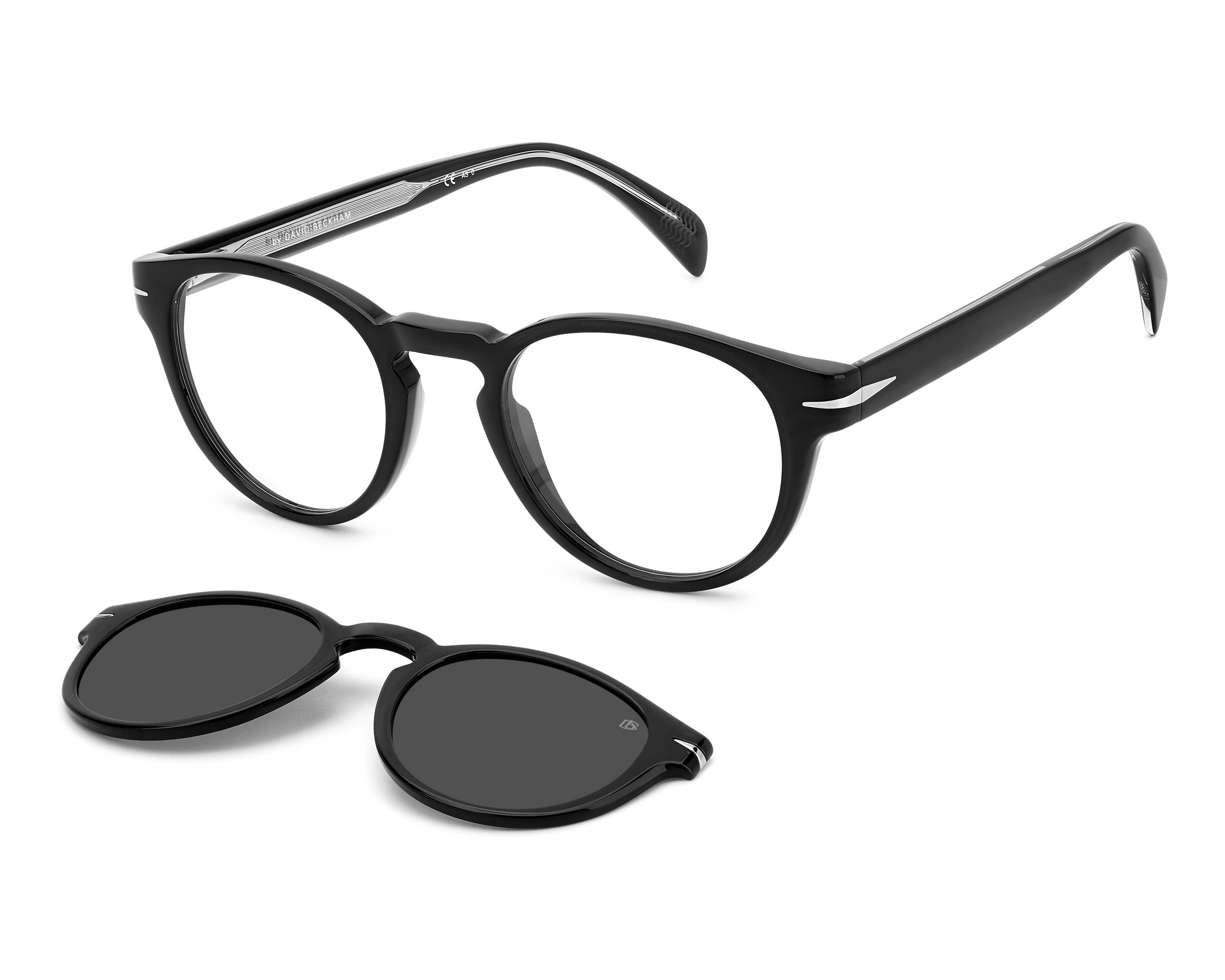 David Beckham DB-7104-CS 807/M9 49-21 schwarz  360-Grad-Ansicht 1