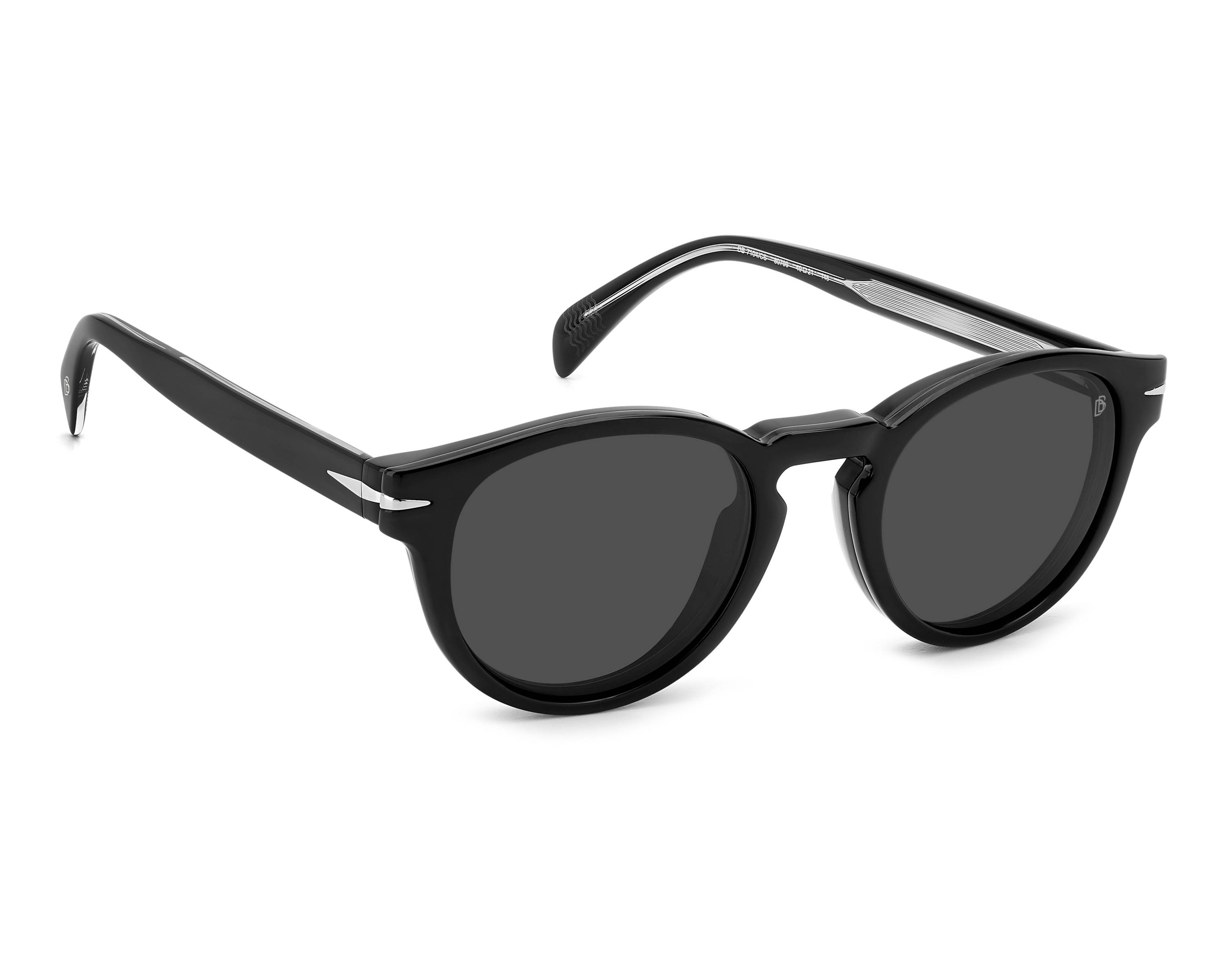 David Beckham DB-7104-CS 807/M9 49-21 schwarz  360-Grad-Ansicht 2