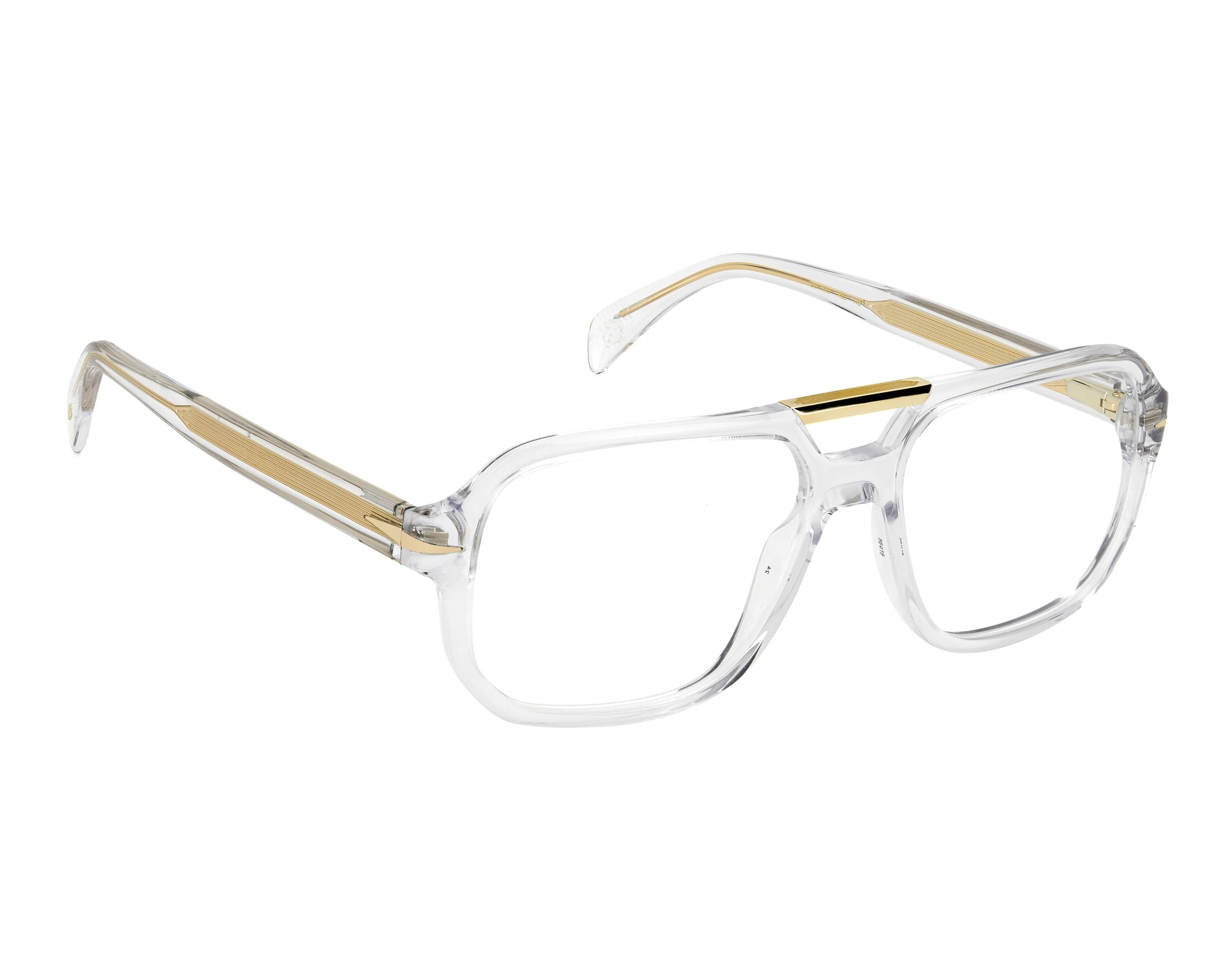 David Beckham DB-7108 REJ 56-16 gold kristall 360-Grad-Ansicht 2