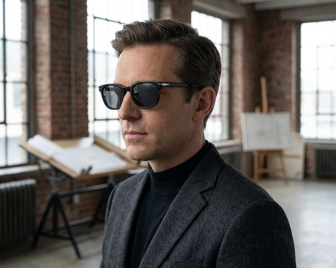 David Beckham DB-7120-CS 807/M9 51-20 Noir  360-Grad-Ansicht 6