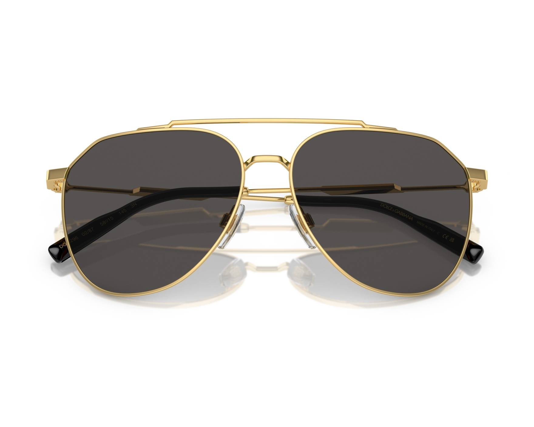 Dolce & Gabbana DG2296 02/87 - gold  360-Grad-Ansicht 4