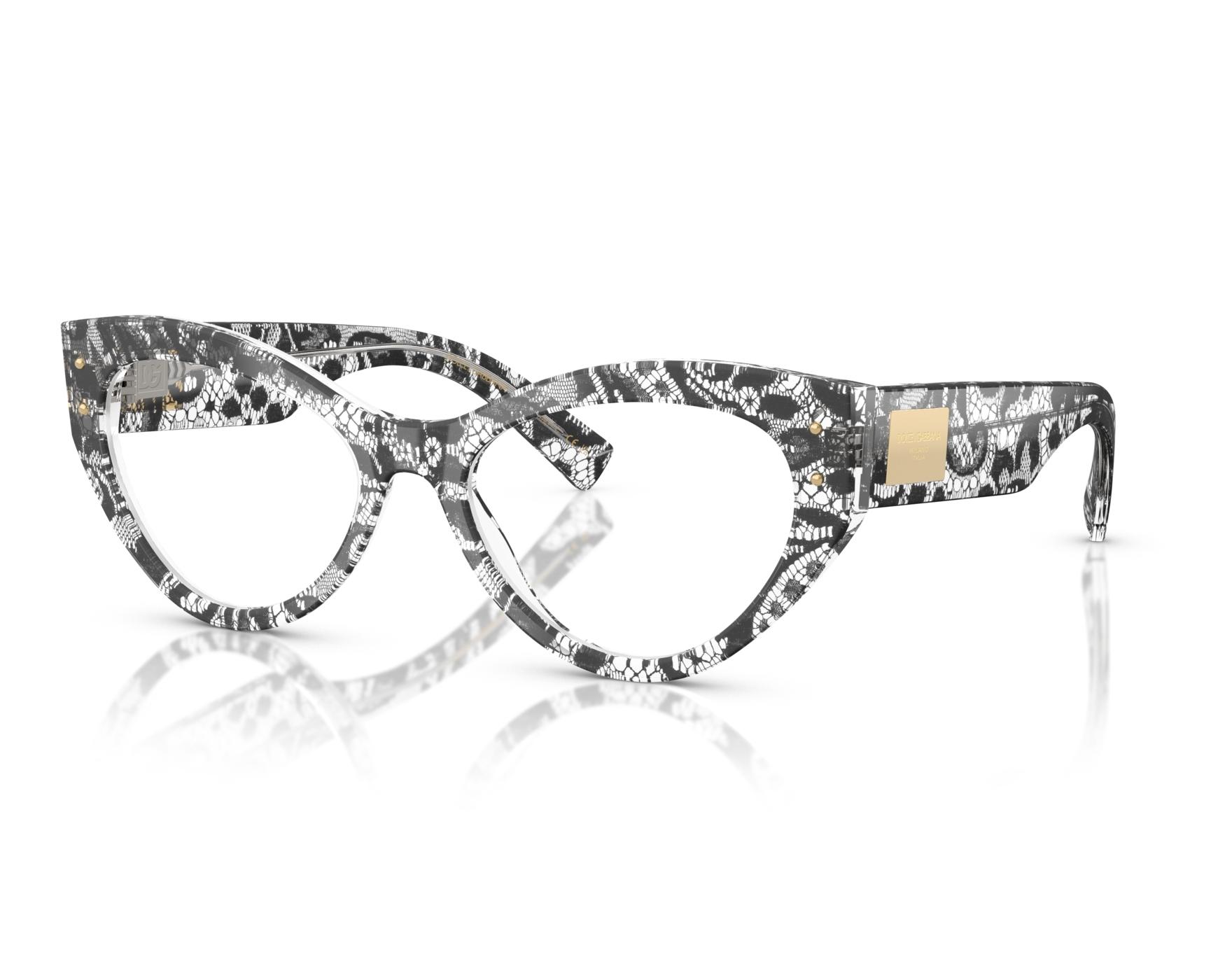 Dolce & Gabbana DG3403 3287 54-18 Black  360-Grad-Ansicht 1