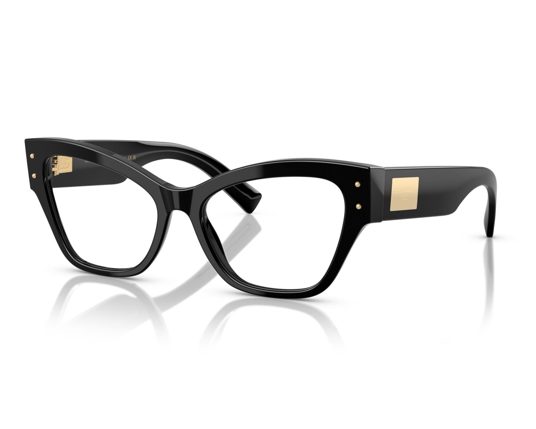 Dolce & Gabbana DG3404 501 54-17 Noir  360-Grad-Ansicht 4