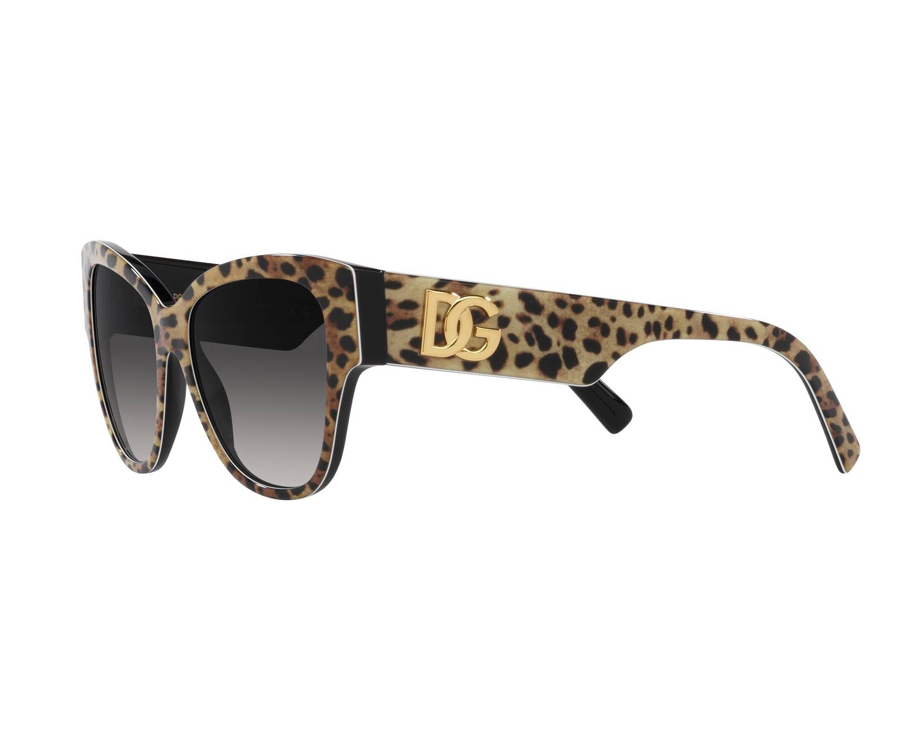 Dolce & Gabbana DG4449 31638G 54-16 braun  360-Grad-Ansicht 3