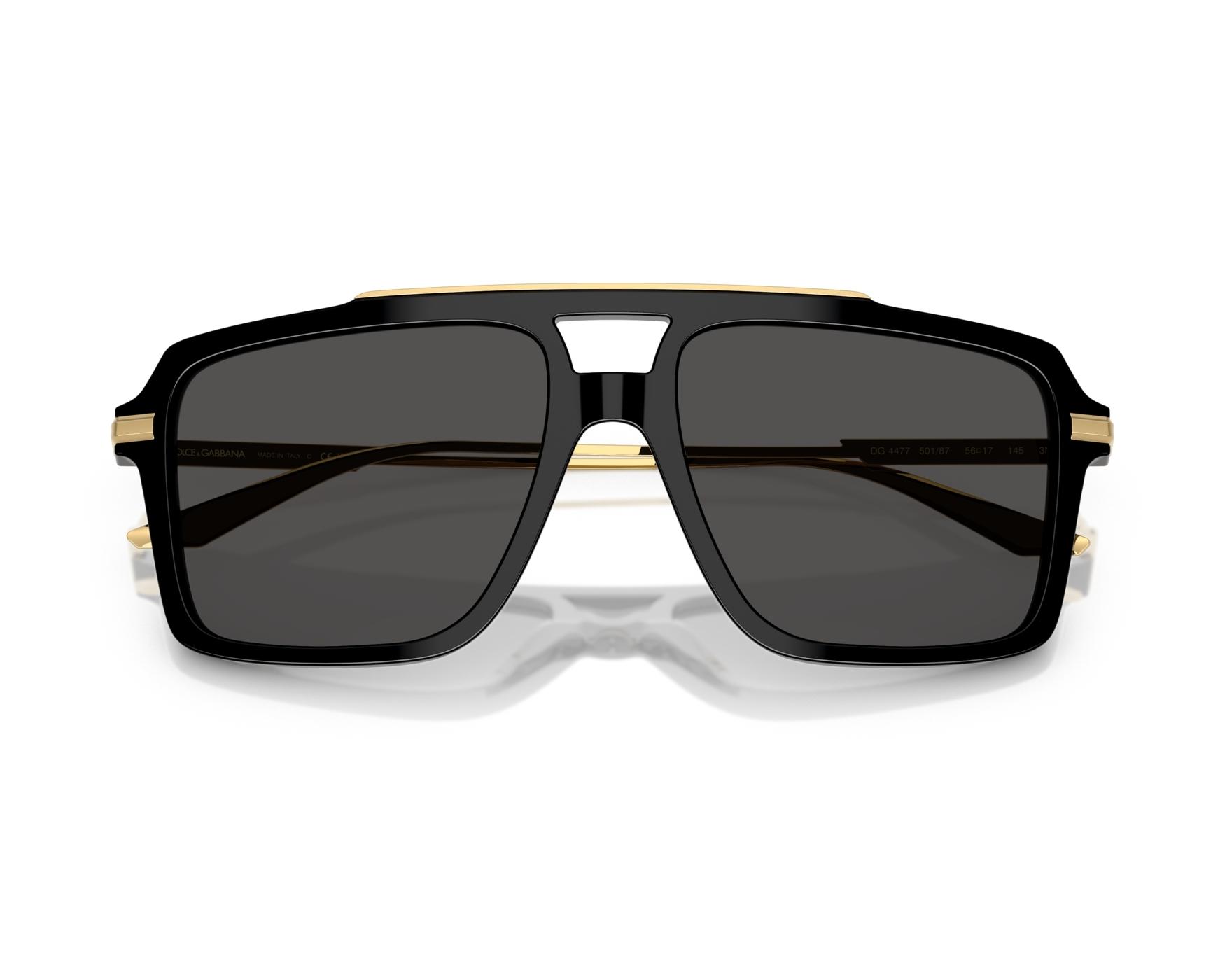 Dolce & Gabbana DG4477 501/87 56-17 schwarz  360-Grad-Ansicht 4