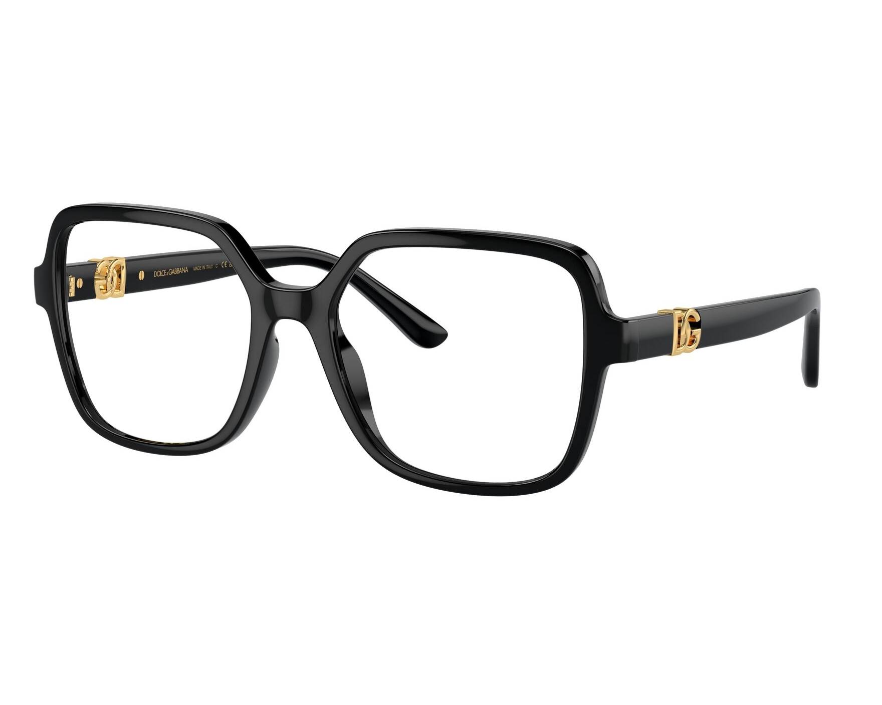 Dolce & Gabbana DG5105U 501 53-18 schwarz  360-Grad-Ansicht 2