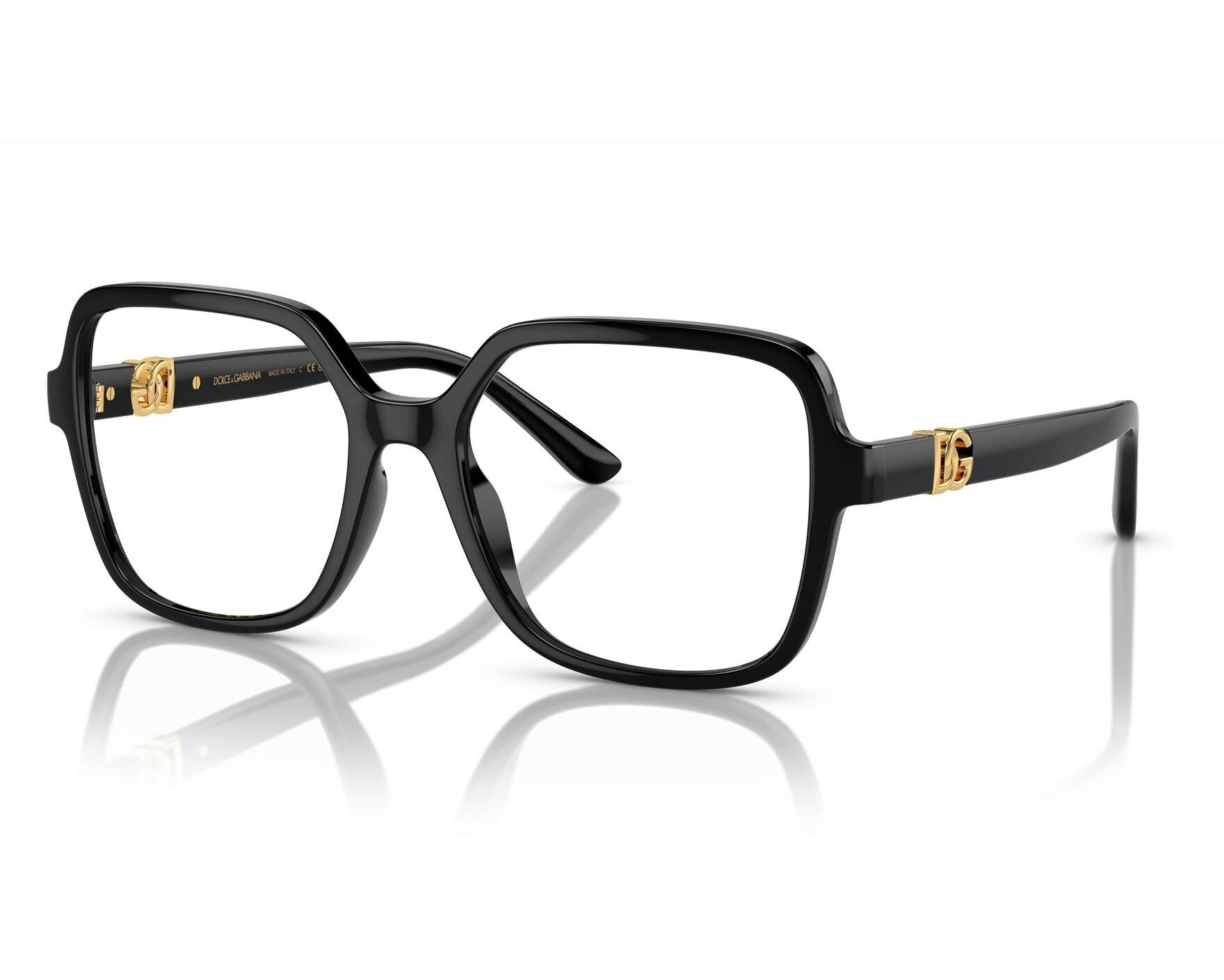 Dolce & Gabbana DG5105U 501 53-18 schwarz  360-Grad-Ansicht 7