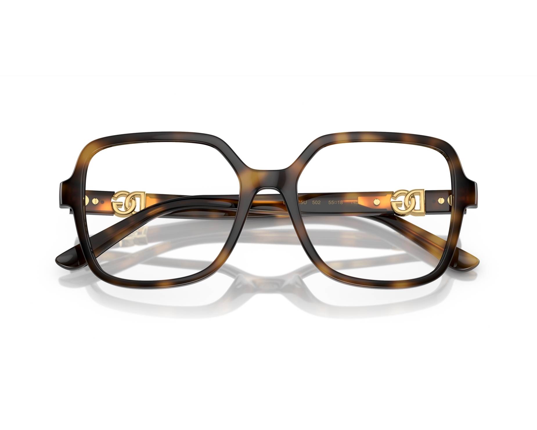 Dolce & Gabbana DG5105U 502 53-18 Havane  360-Grad-Ansicht 5