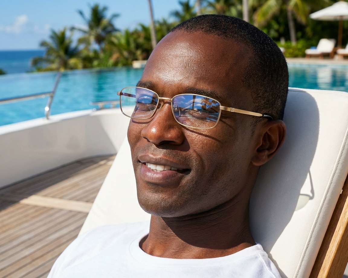 Dunhill DU0015OJ 001 56-16 gold  andere Ansicht