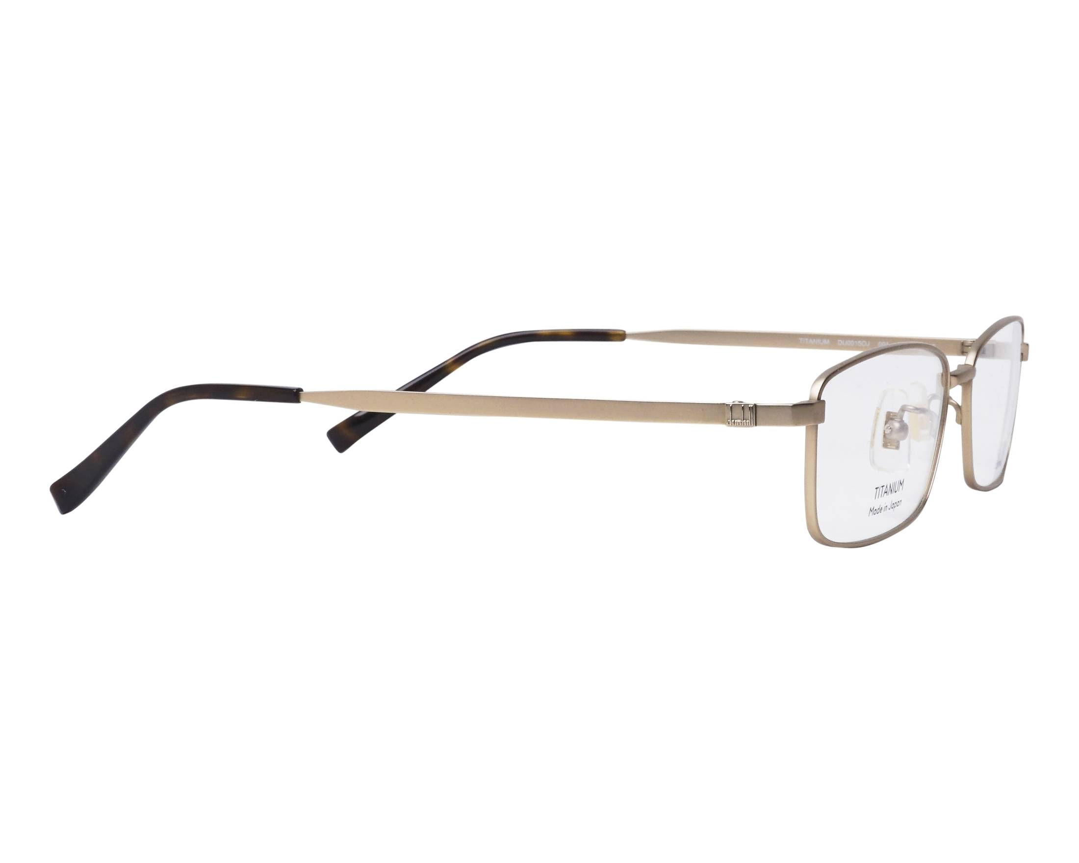 Dunhill DU0015OJ 001 56-16 gold  Seitenansicht