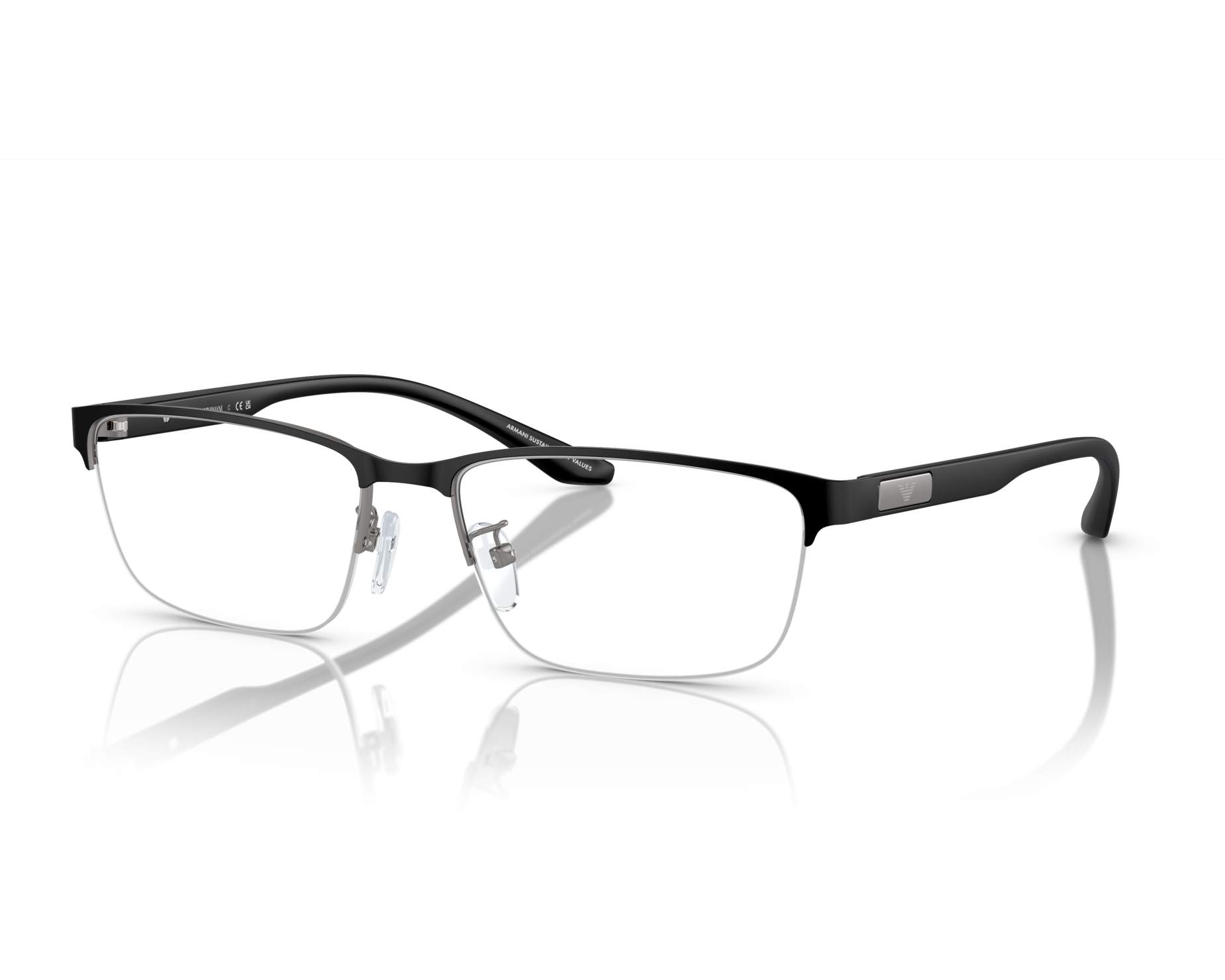 Emporio Armani EA1147 3365 57-17 Grey  360-Grad-Ansicht 8