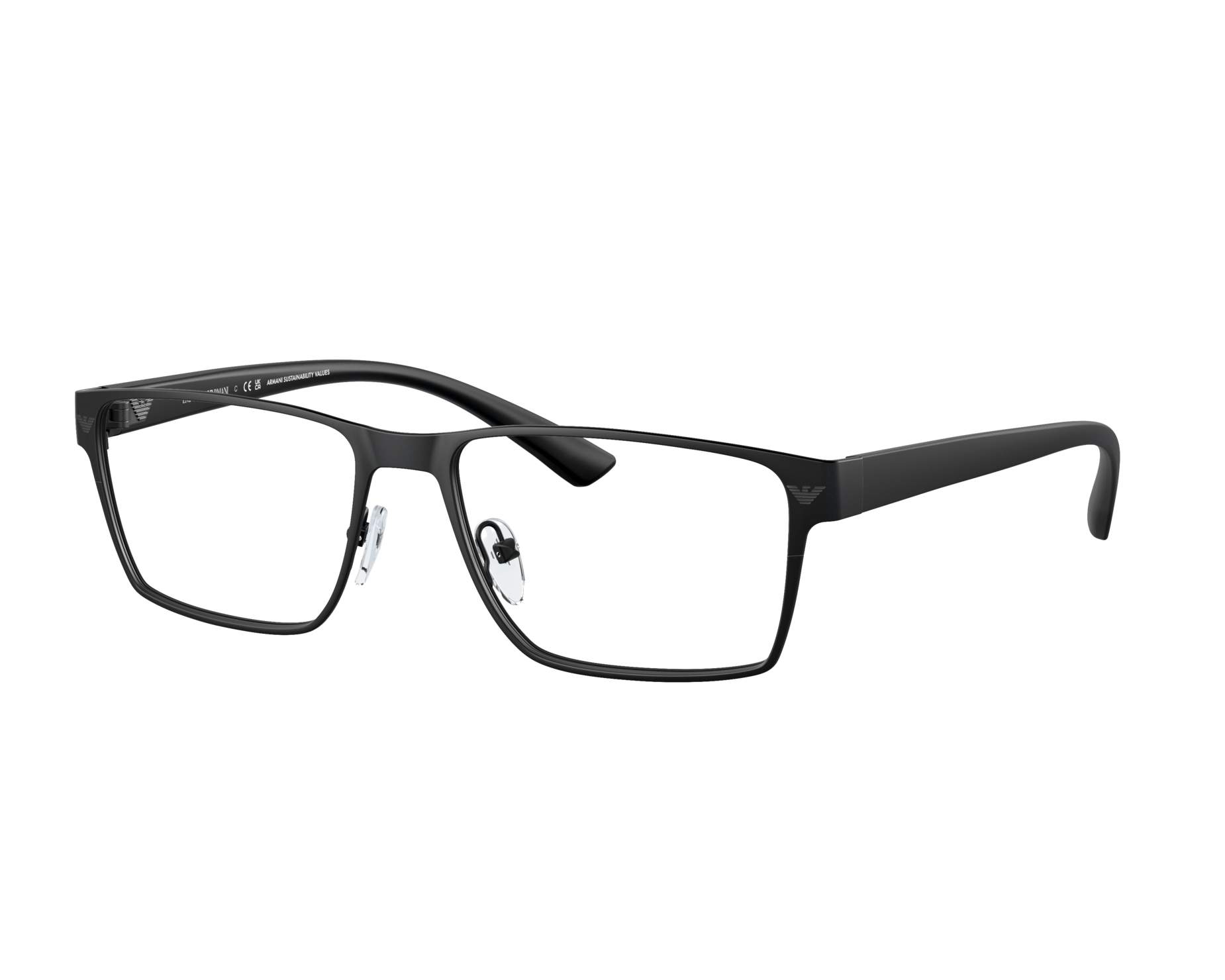 Emporio Armani EA1157 3001 55-17 schwarz  360-Grad-Ansicht 3
